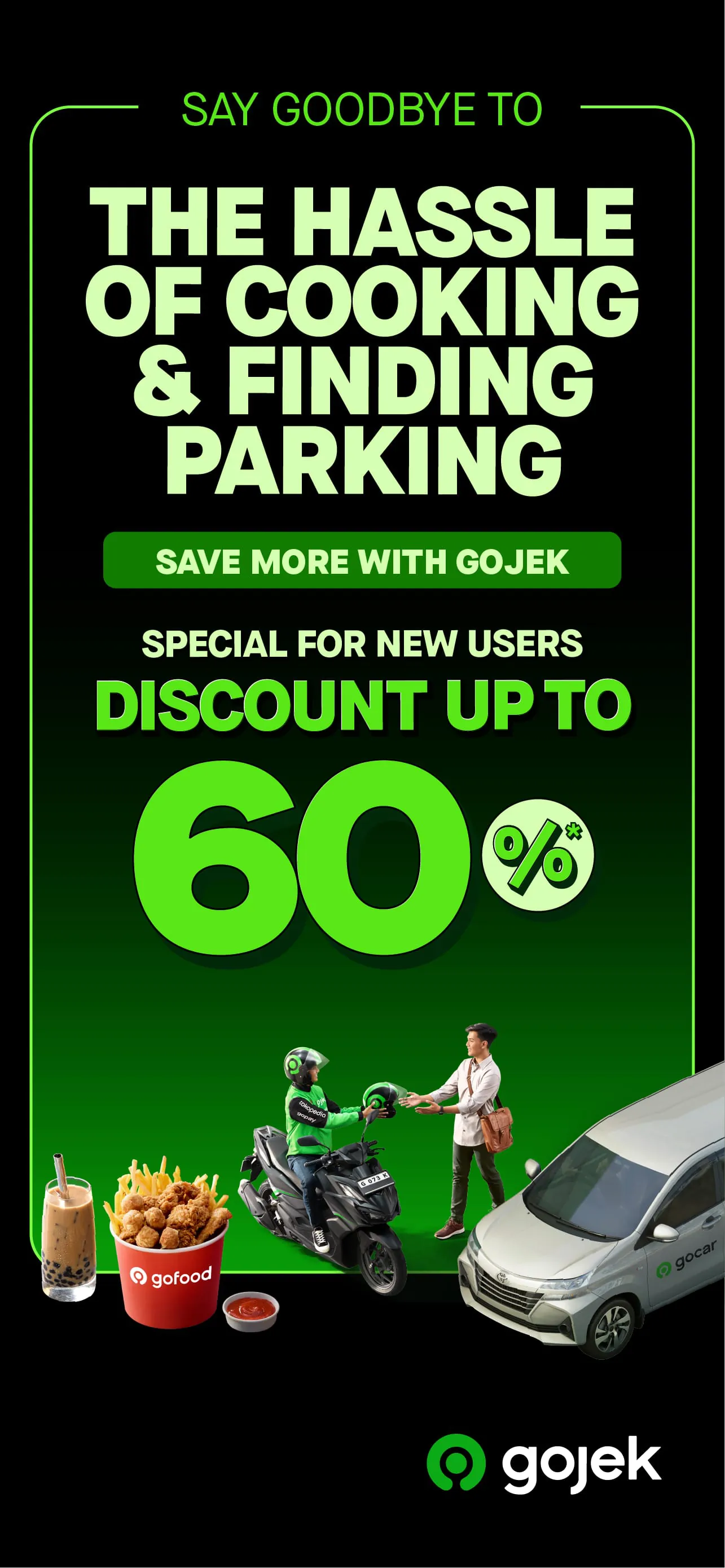 Gojek - Food & Transportation
