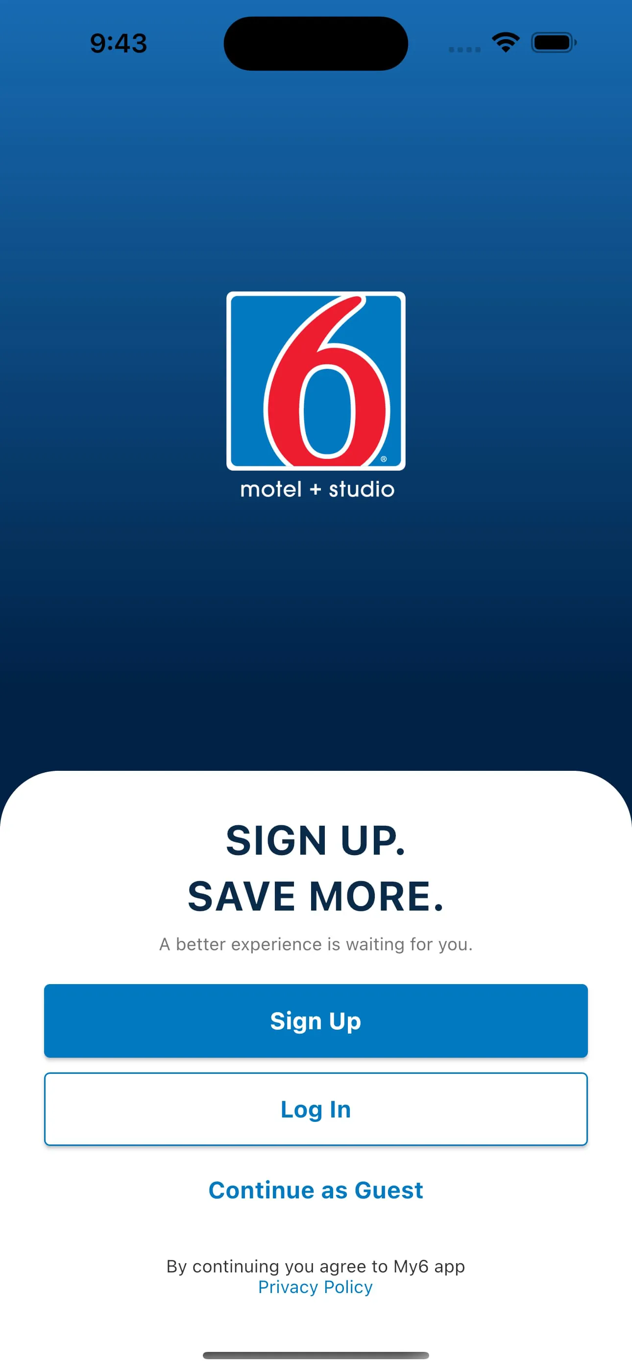 My6 - Book & Save