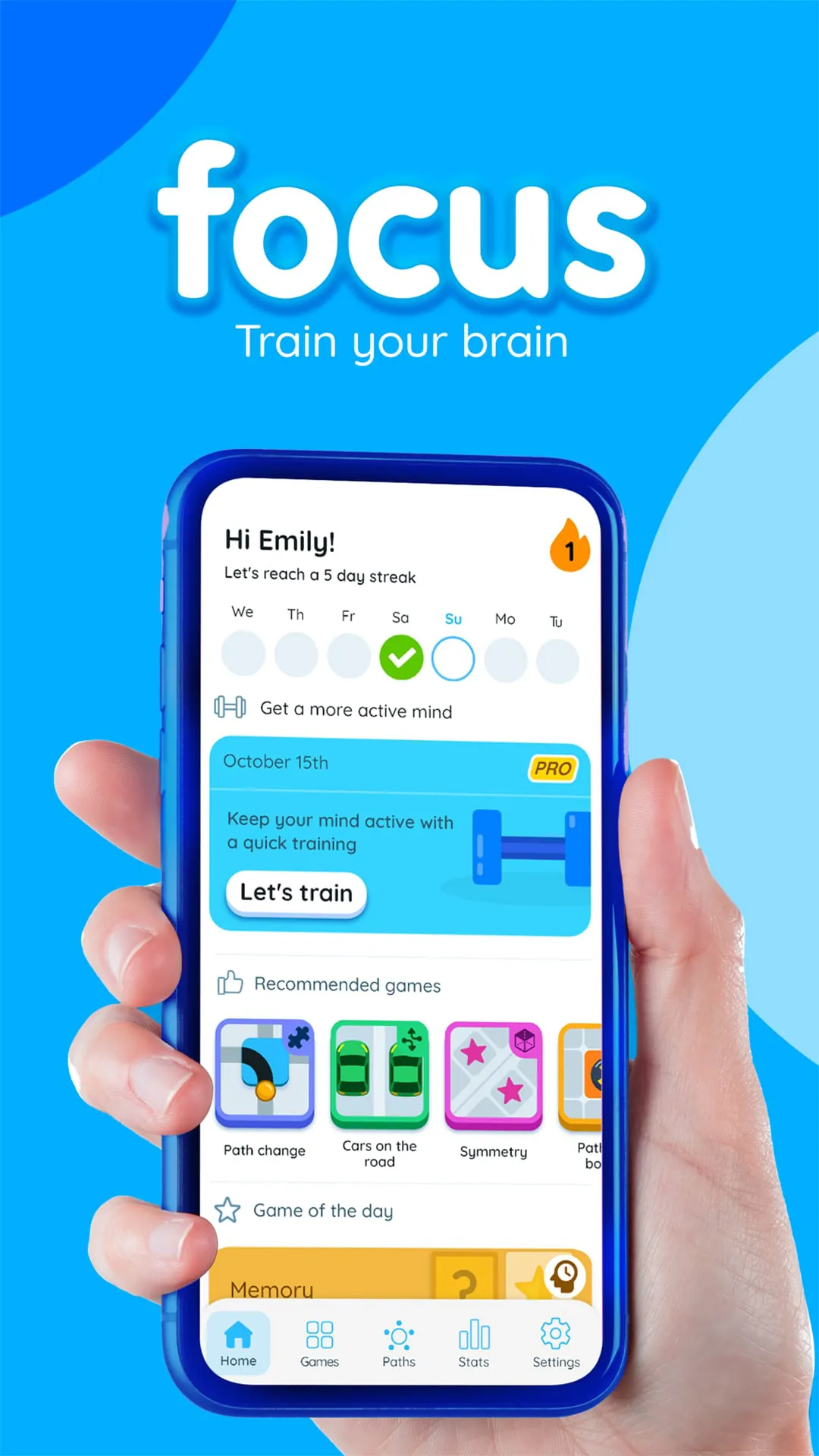 Focus - Train your Brain