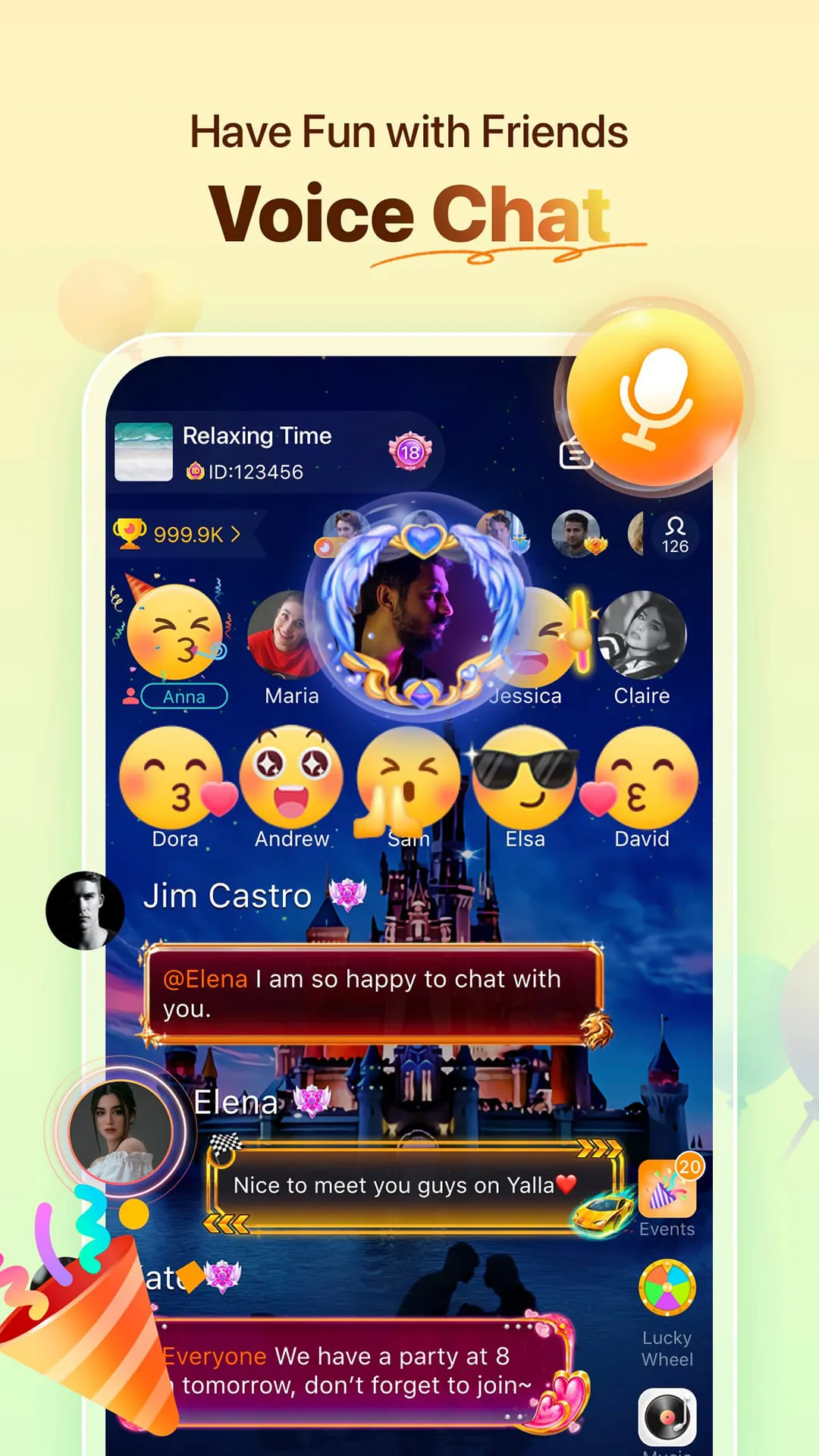 Yalla - Group Voice Chat Rooms