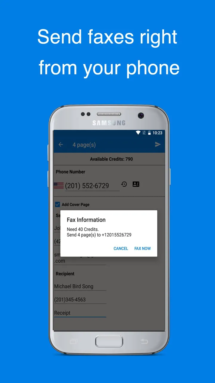 Easy Fax - Send Fax from Phone