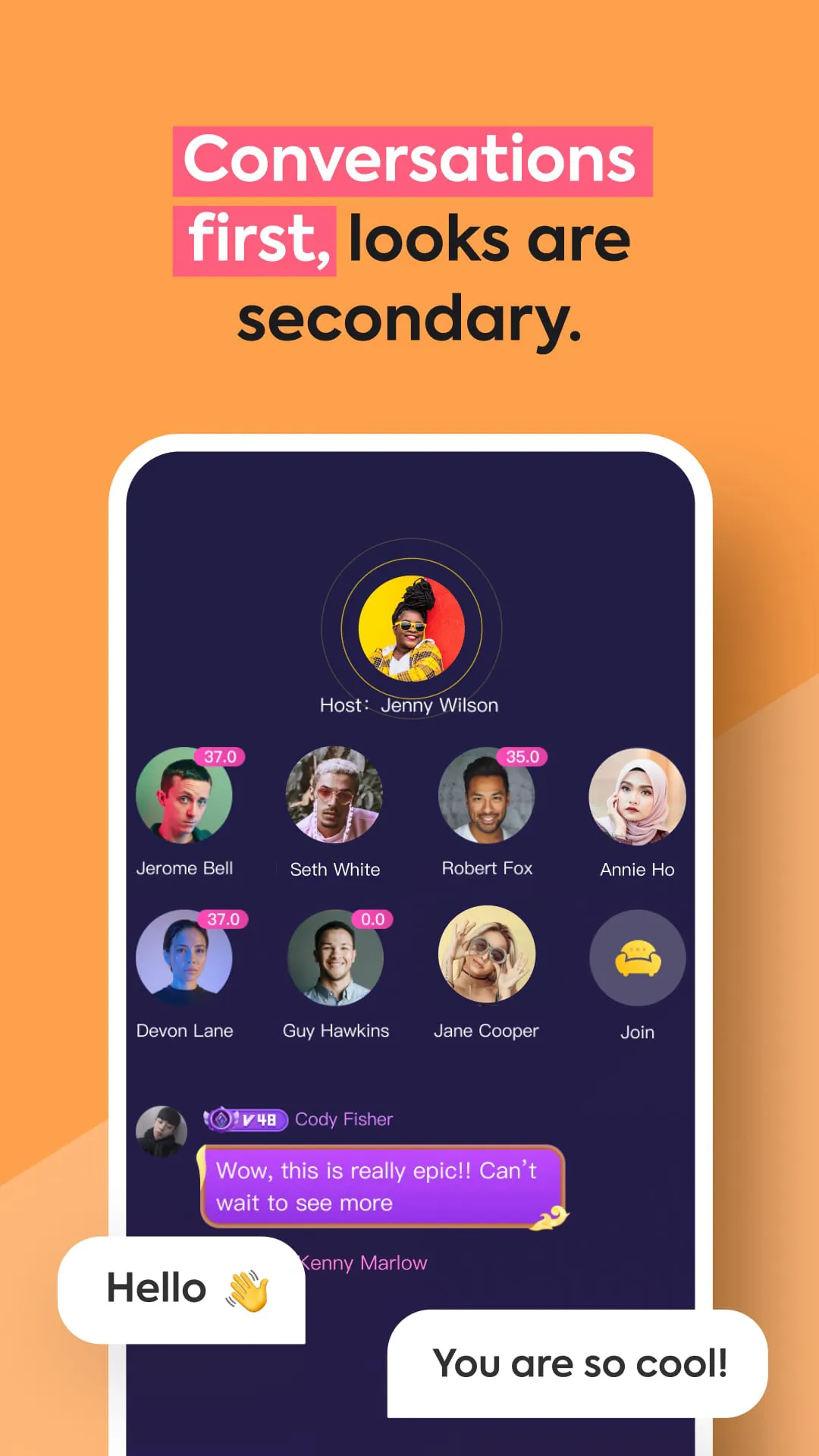 Partying - Games, chat, text