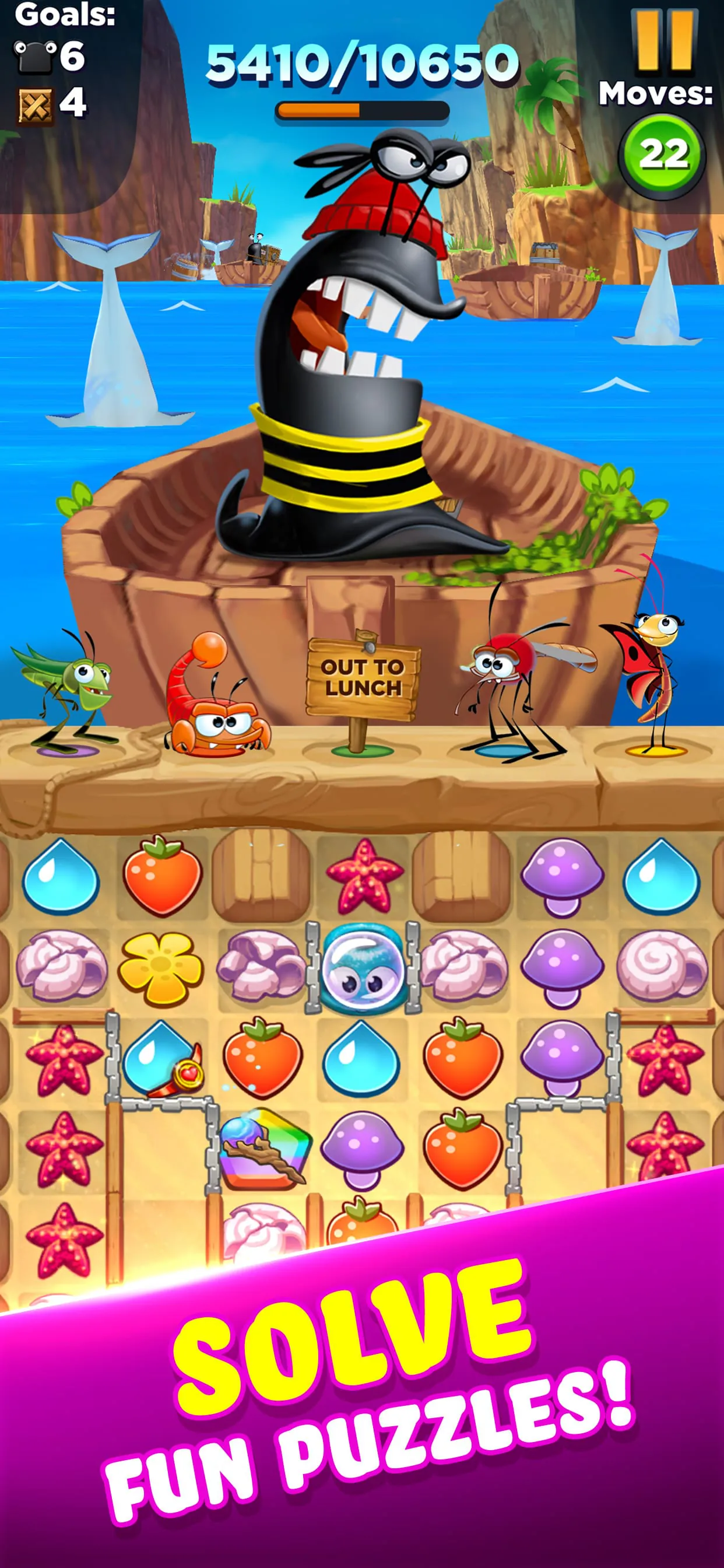 Best Fiends - Match 3 Puzzles