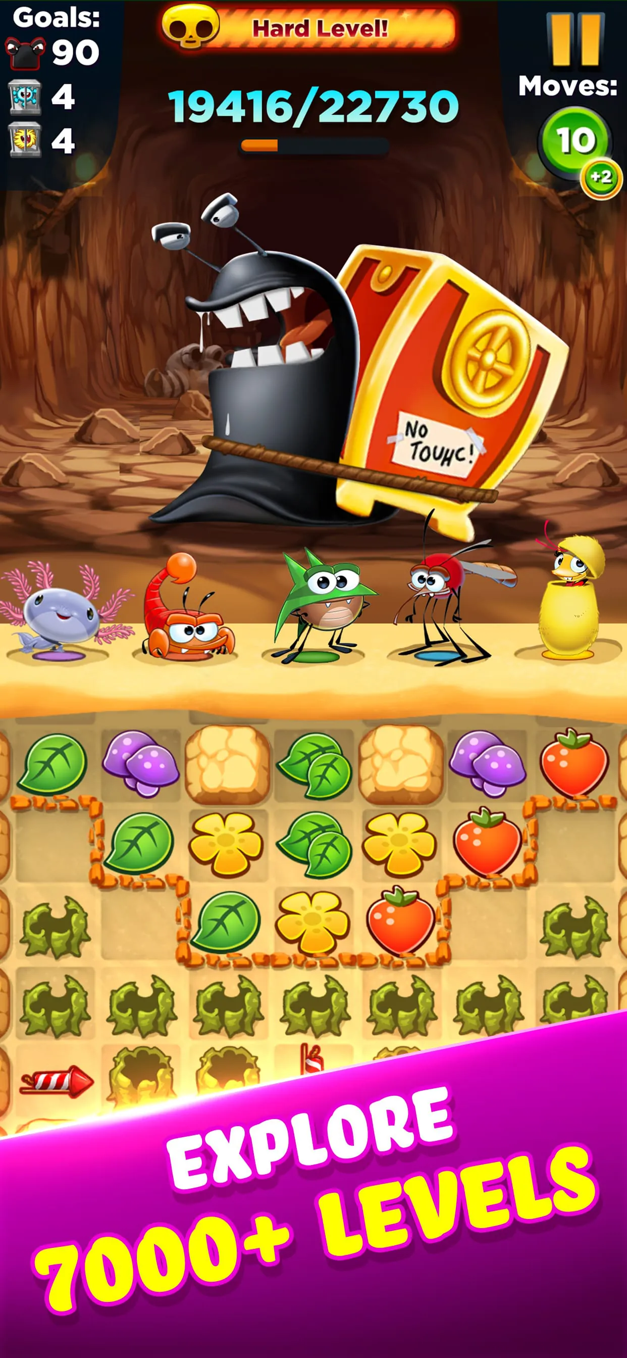 Best Fiends - Match 3 Puzzles