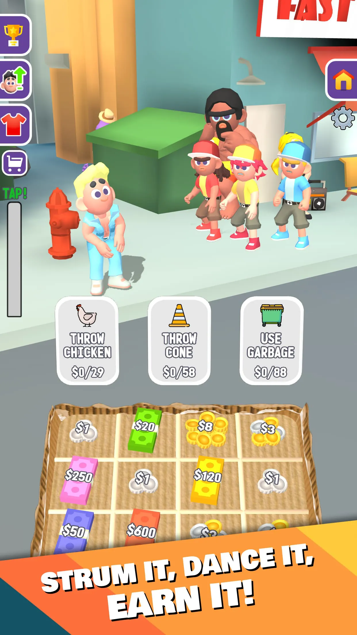 Street Life: Beg Get Rich Game