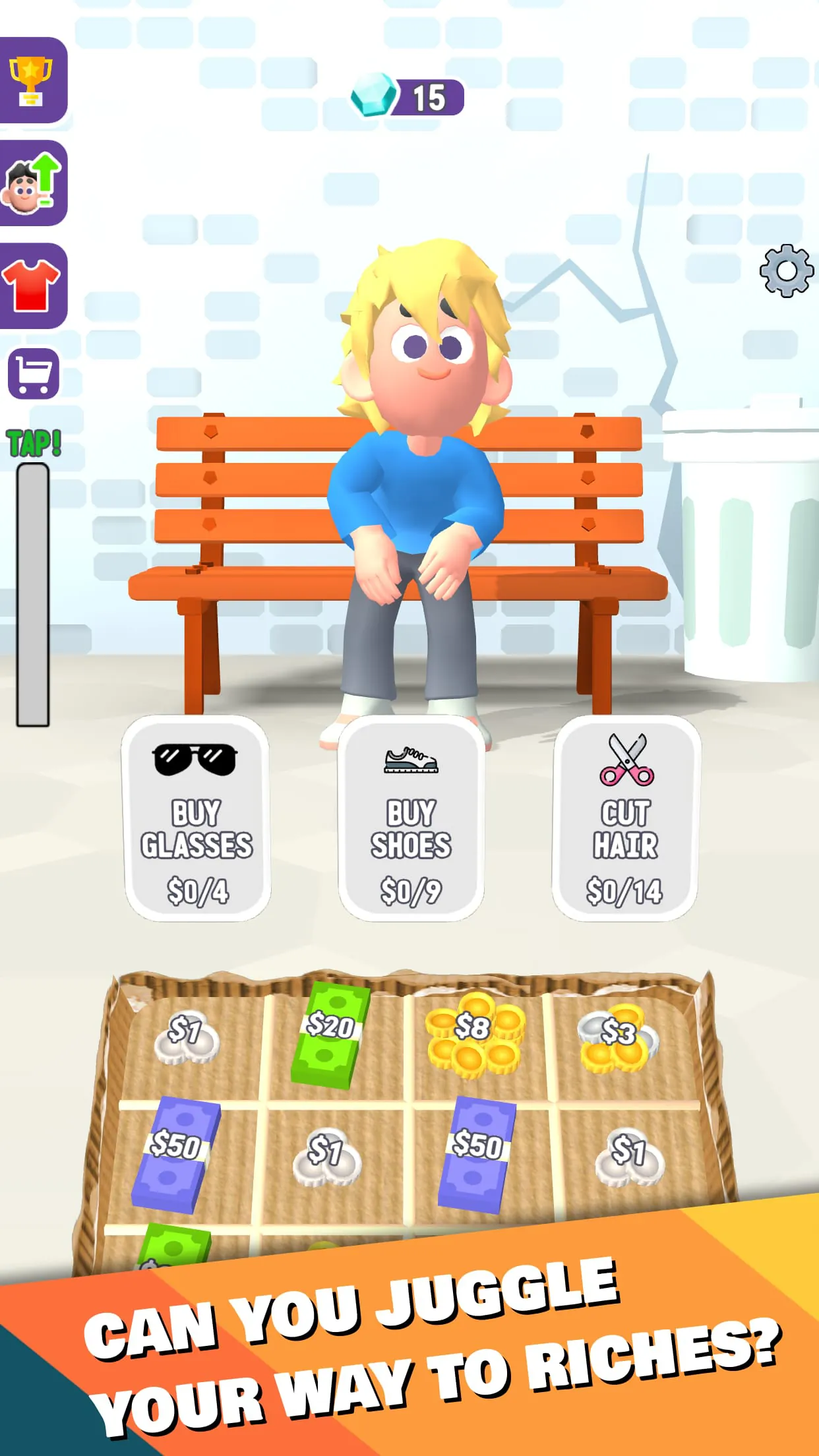 Street Life: Beg Get Rich Game