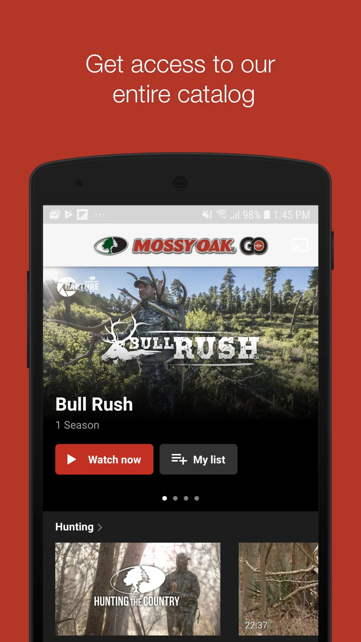 Mossy Oak Go: Outdoor TV