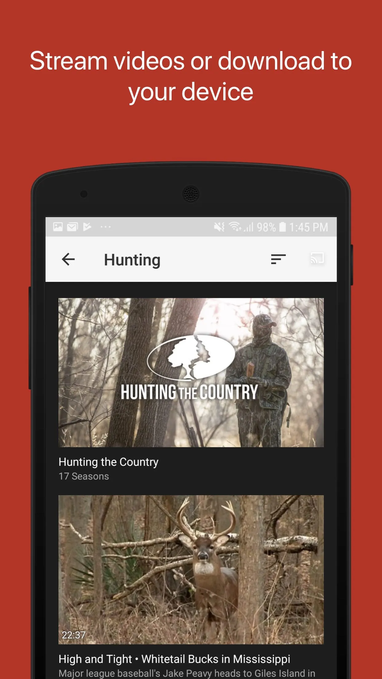 Mossy Oak Go: Outdoor TV
