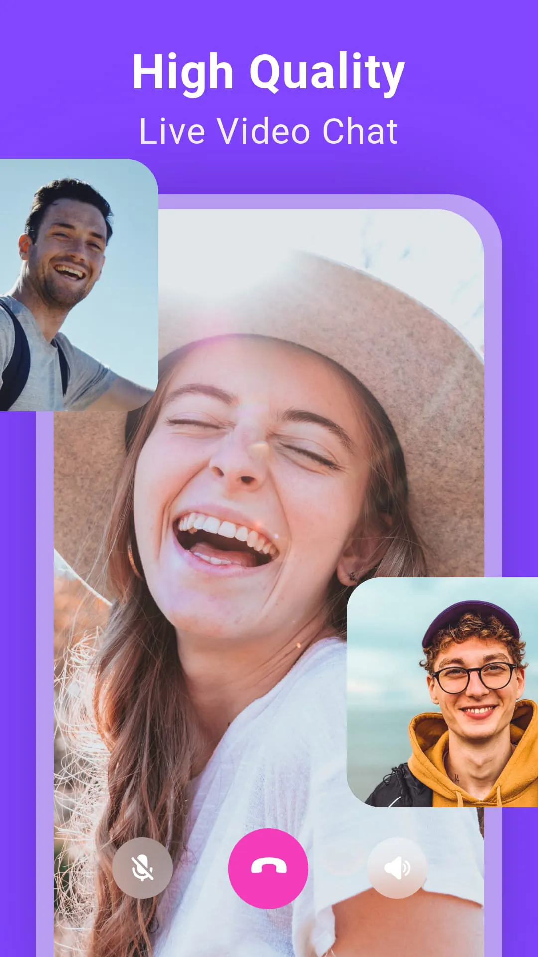 Dual Video Chat + Phone Number