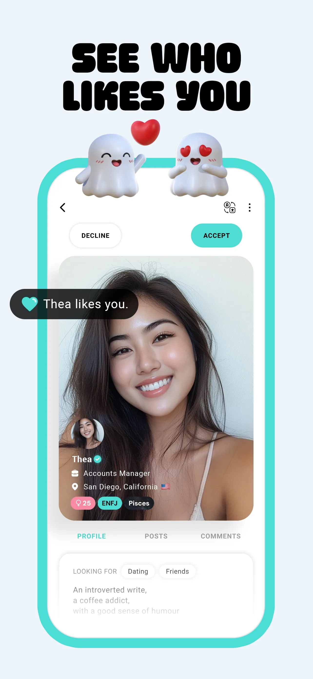 Boo: Dating. Friends. Chat.
