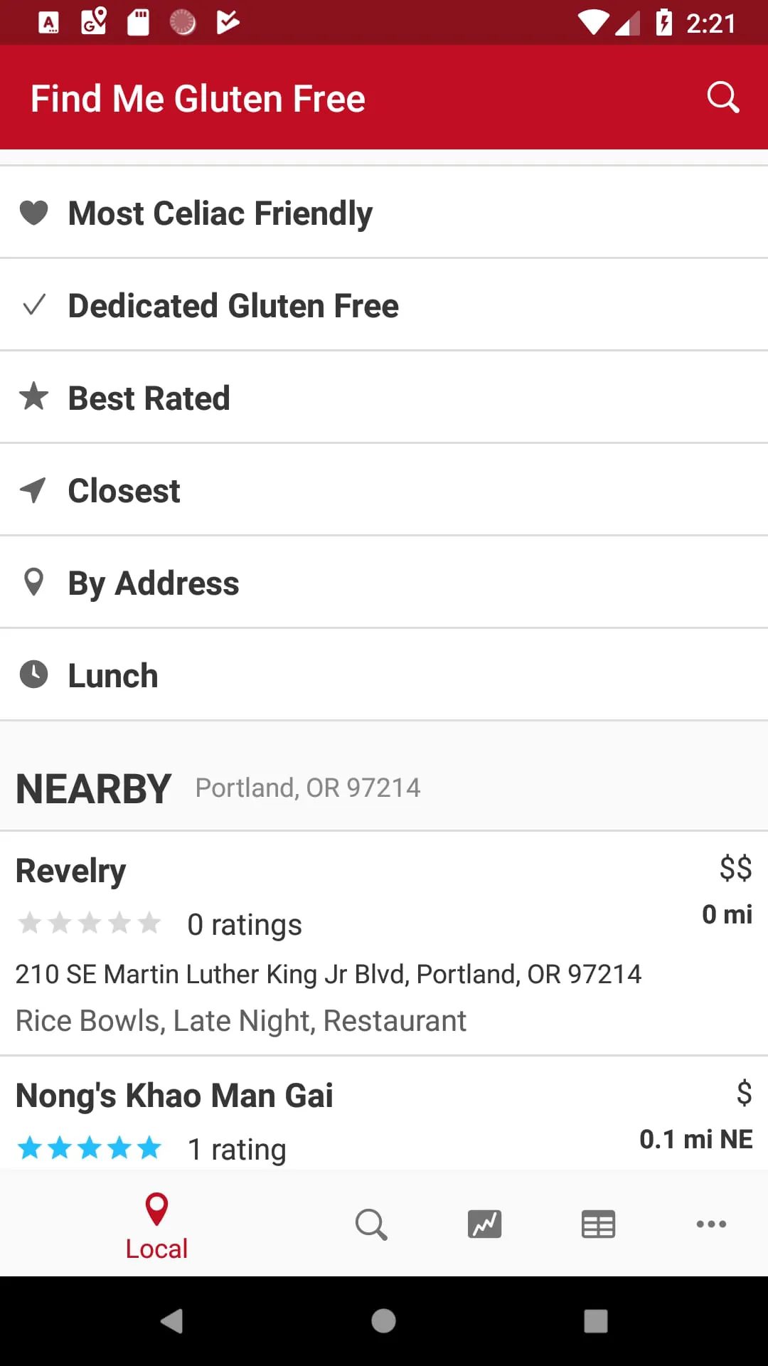 Find Me Gluten Free