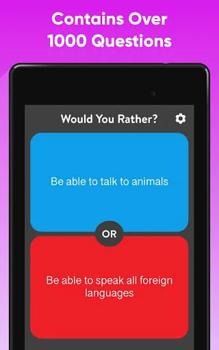 Would You Rather Choose?