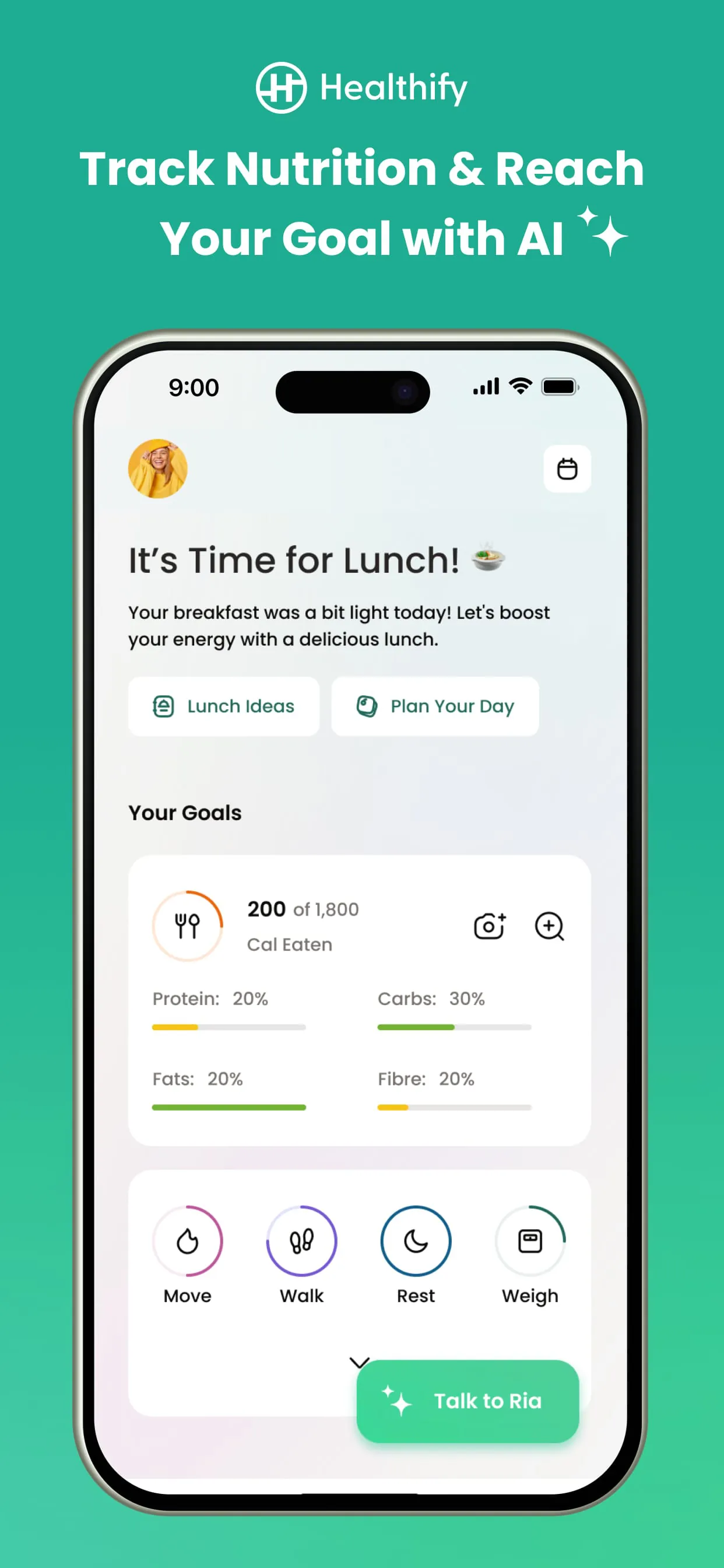 Healthify: AI Diet & Fitness
