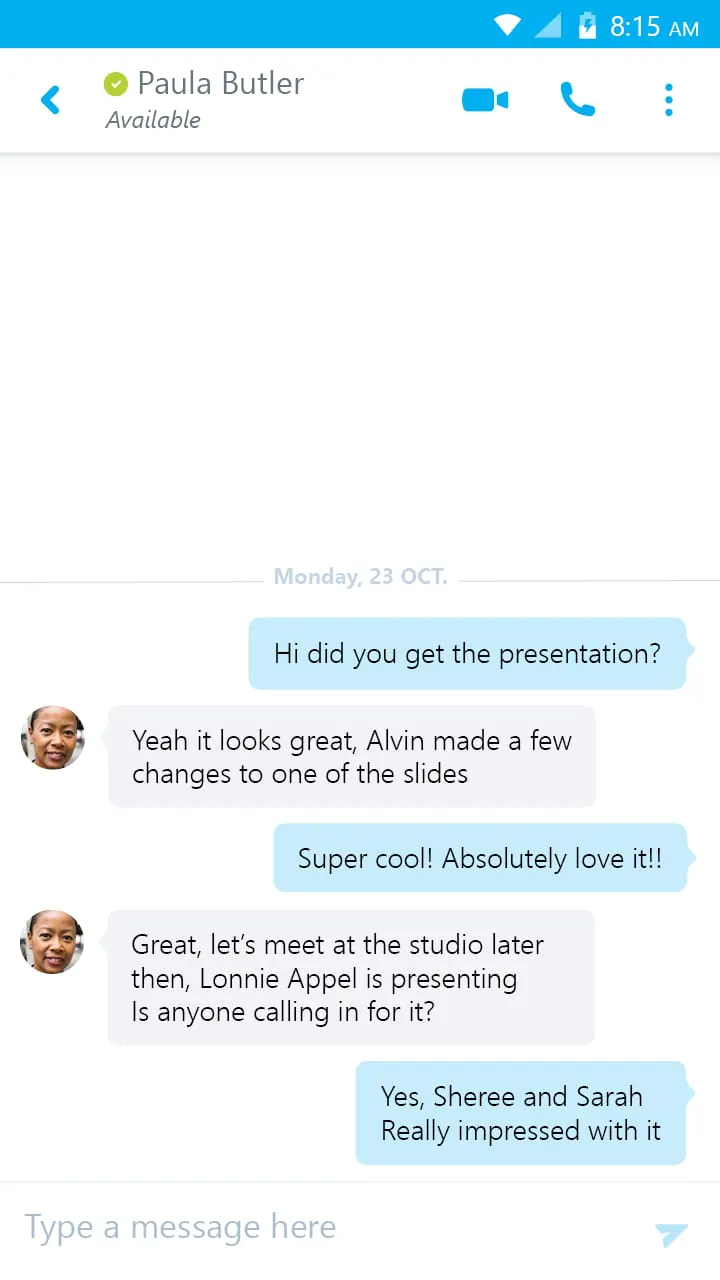 Skype for Business for Android