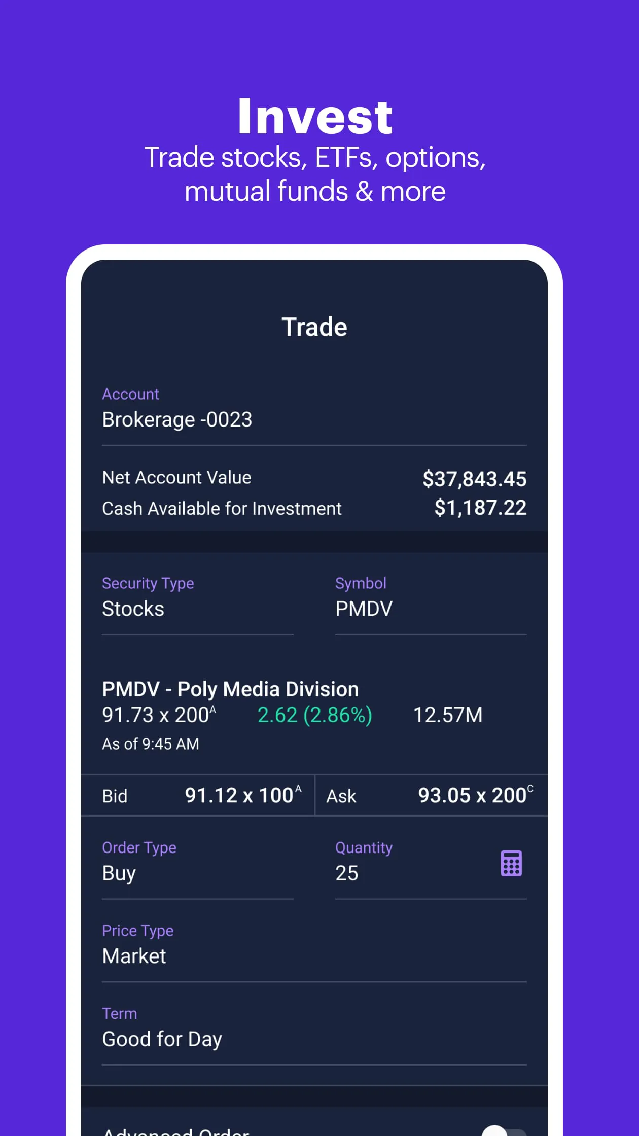E*TRADE: Invest. Trade. Save.