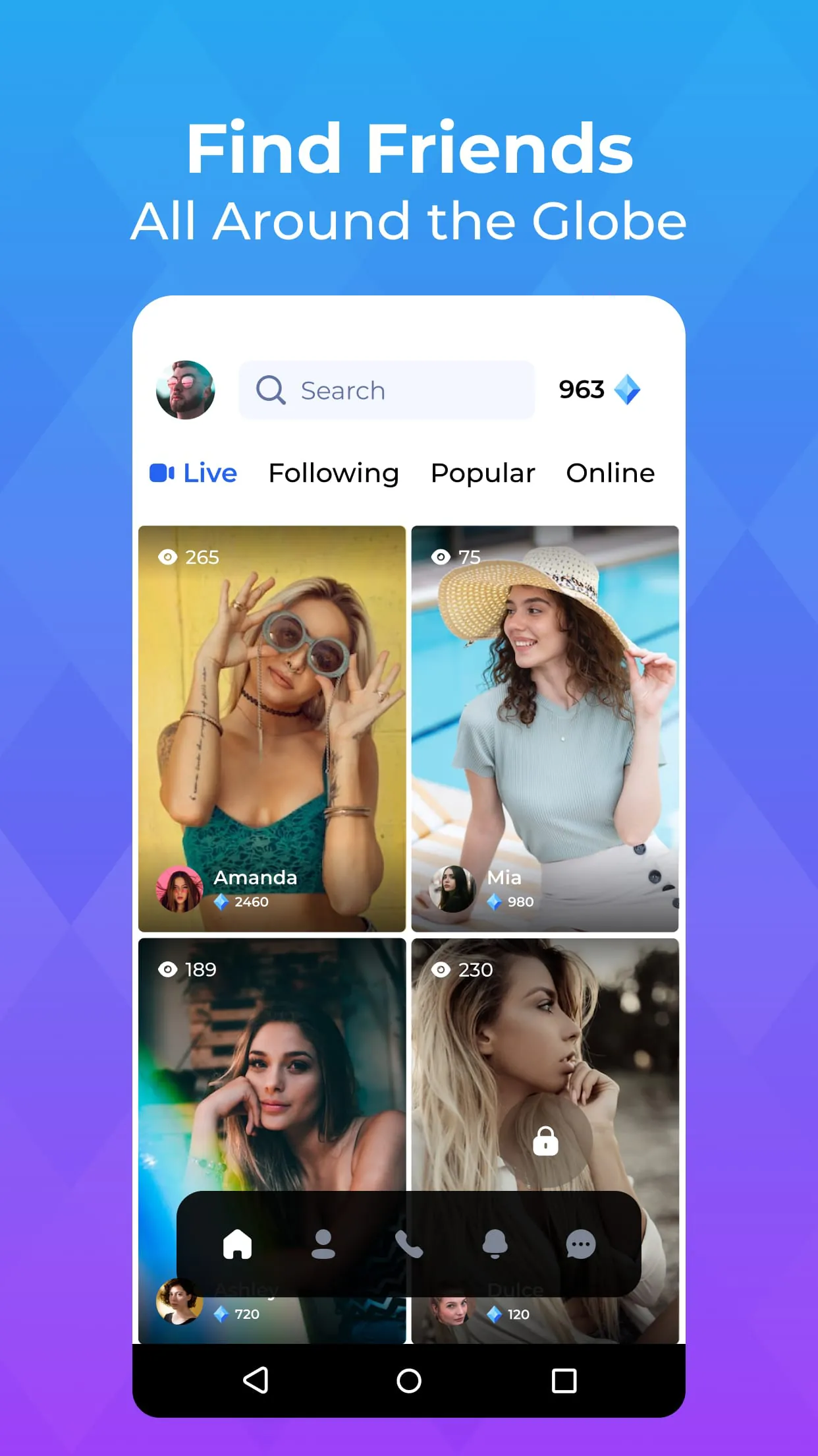 Cikcik: Live, Share & Connect