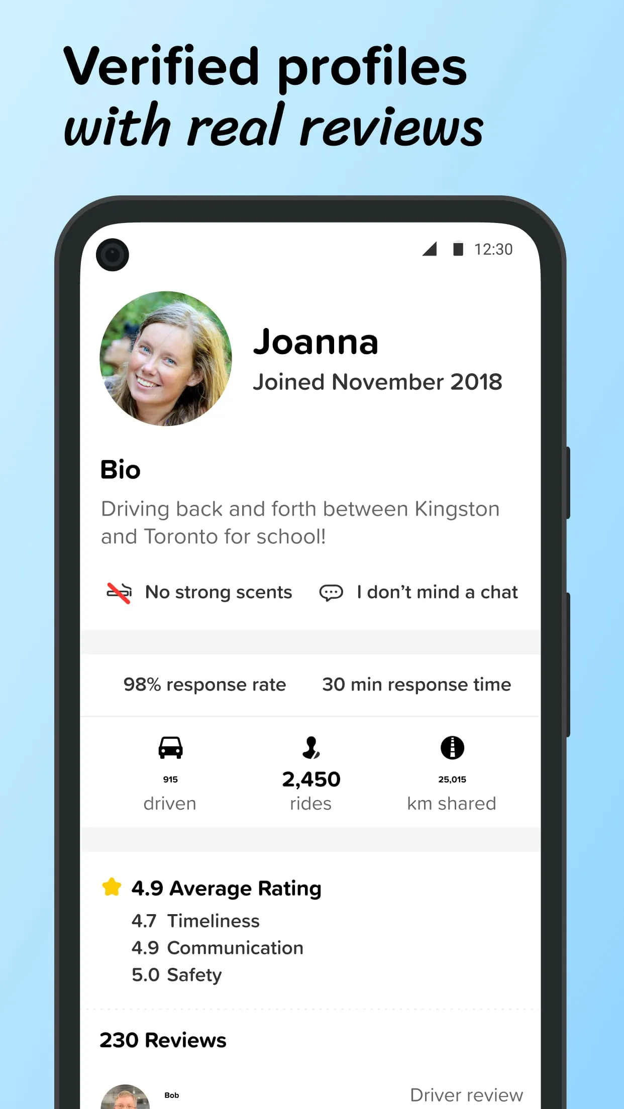 Poparide - Carpool in Canada