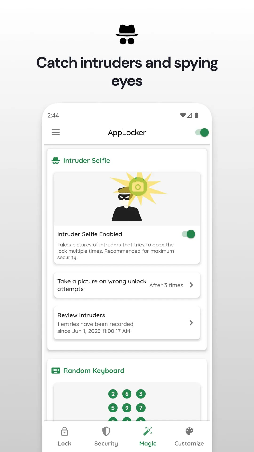 AI Locker: Hide & Lock any App