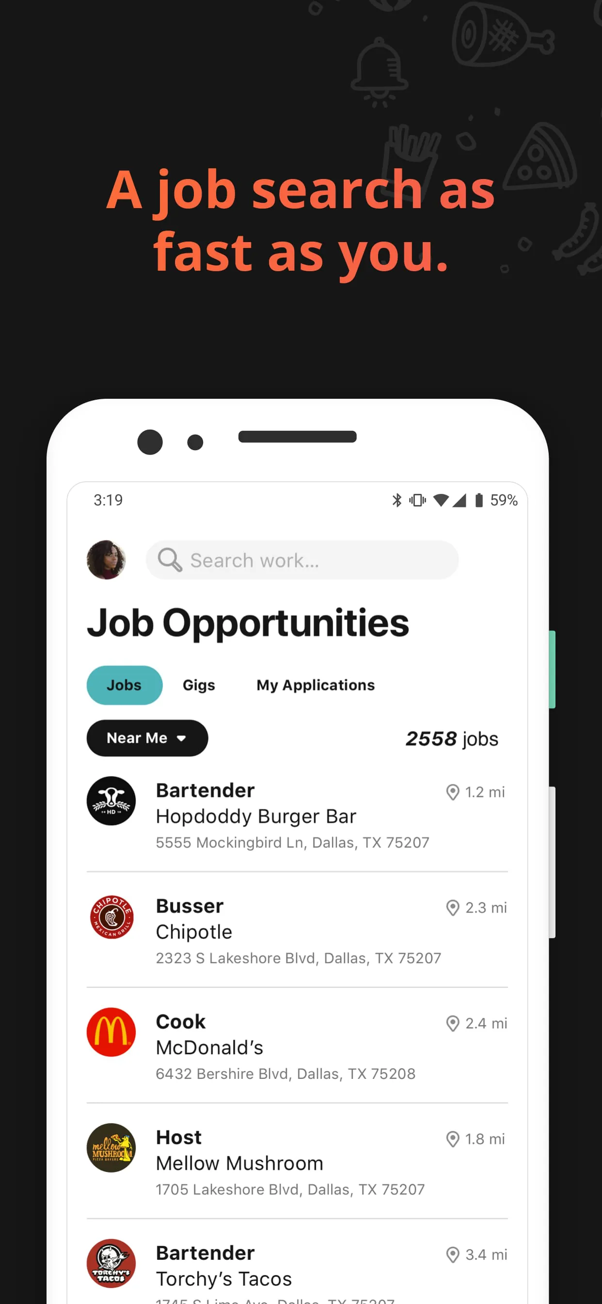 Seasoned Service Industry Jobs