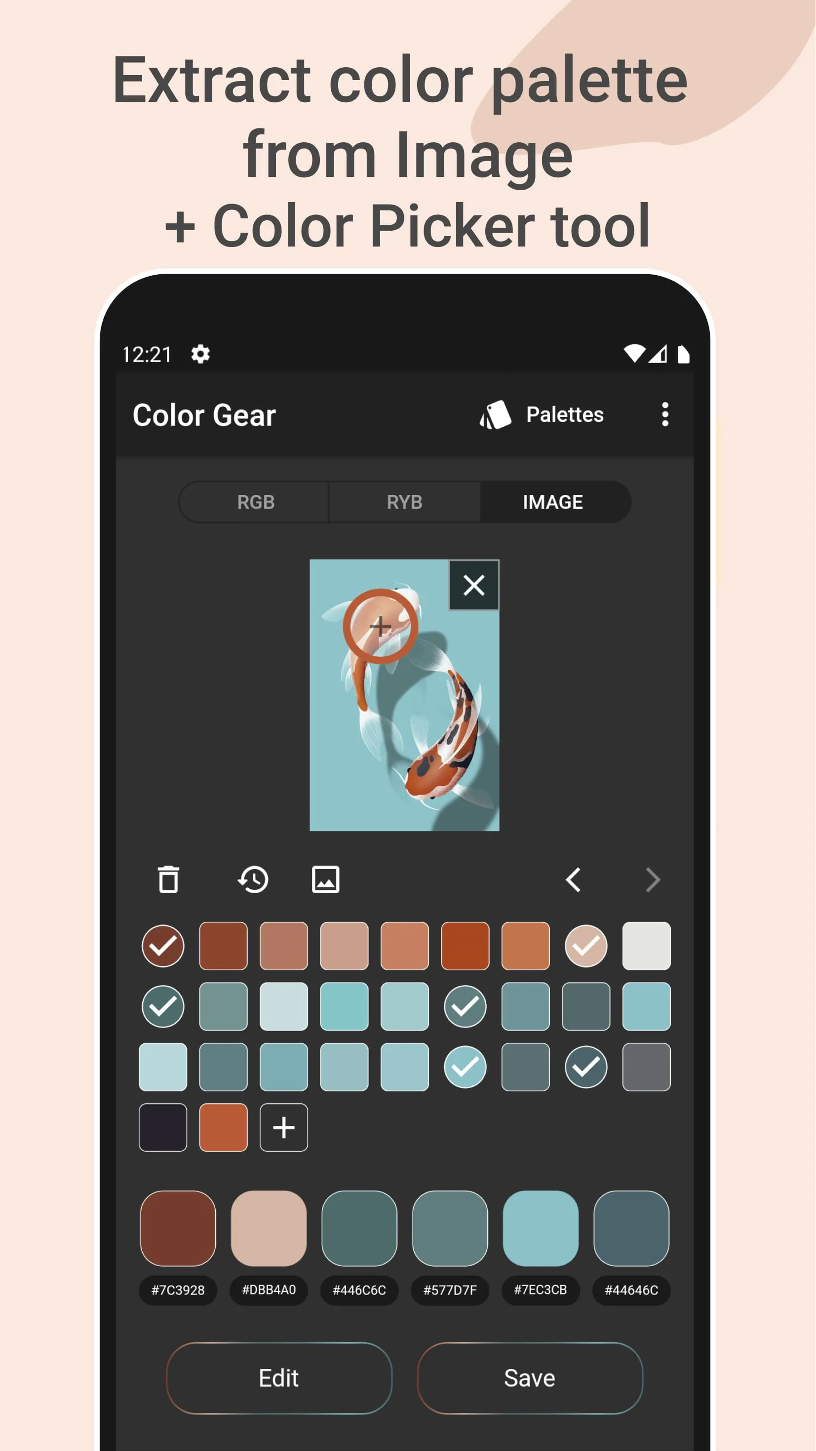 Color Gear: color wheel