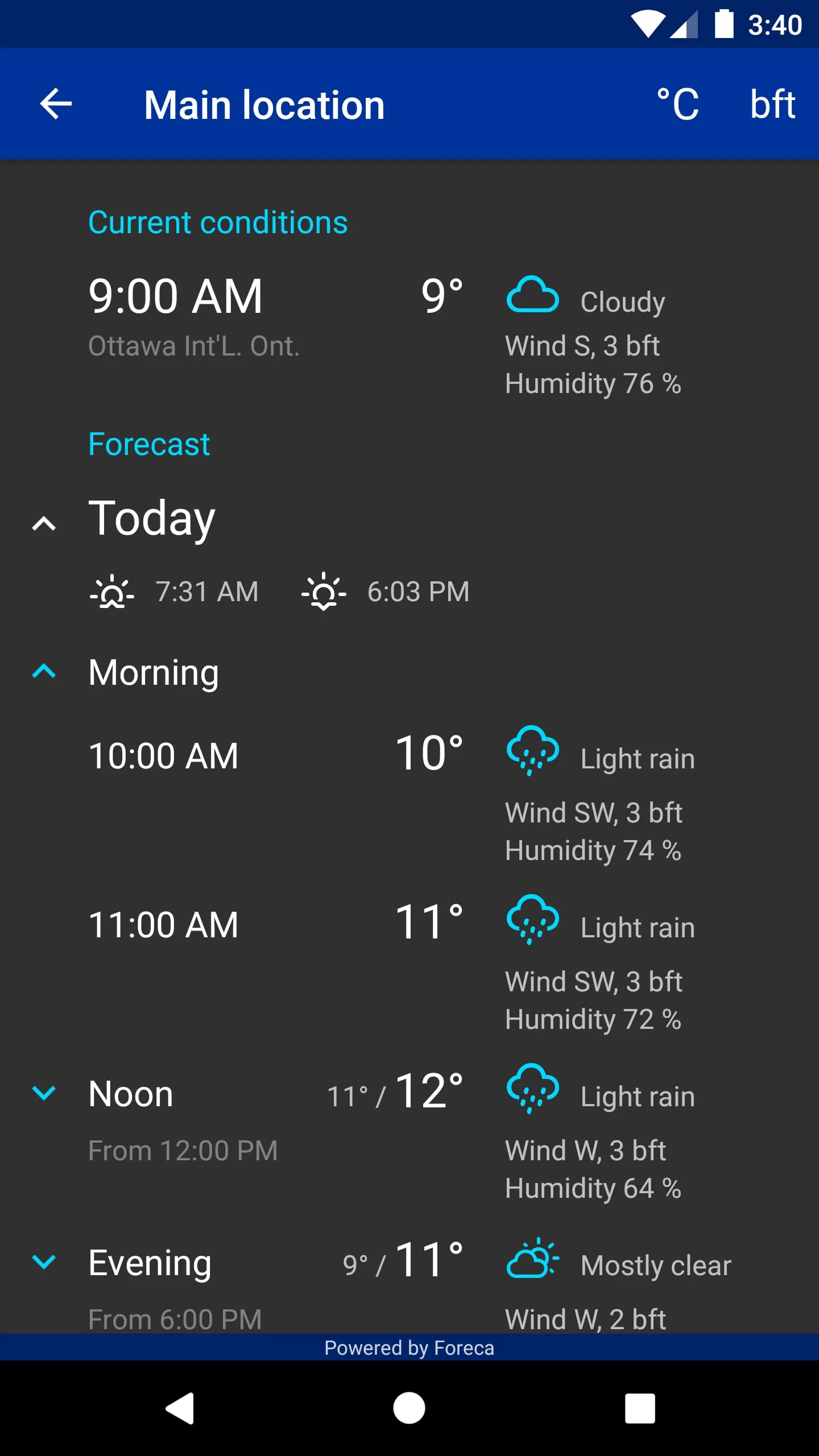 Rain Alarm