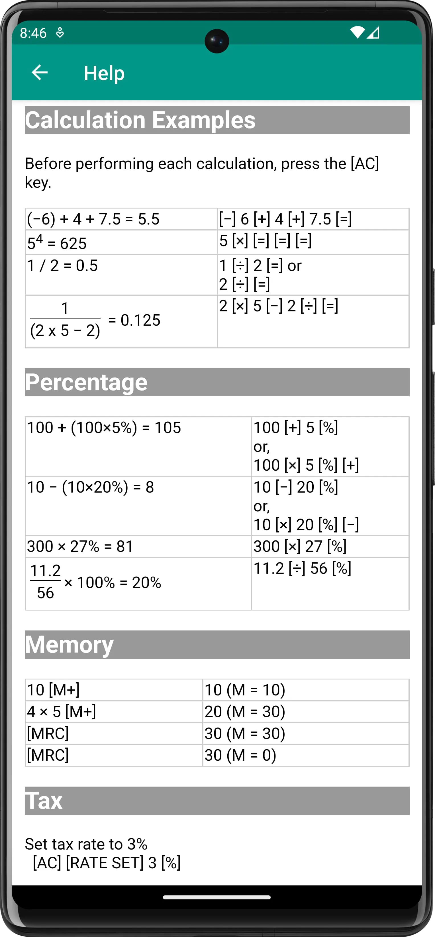 Simple Calculator