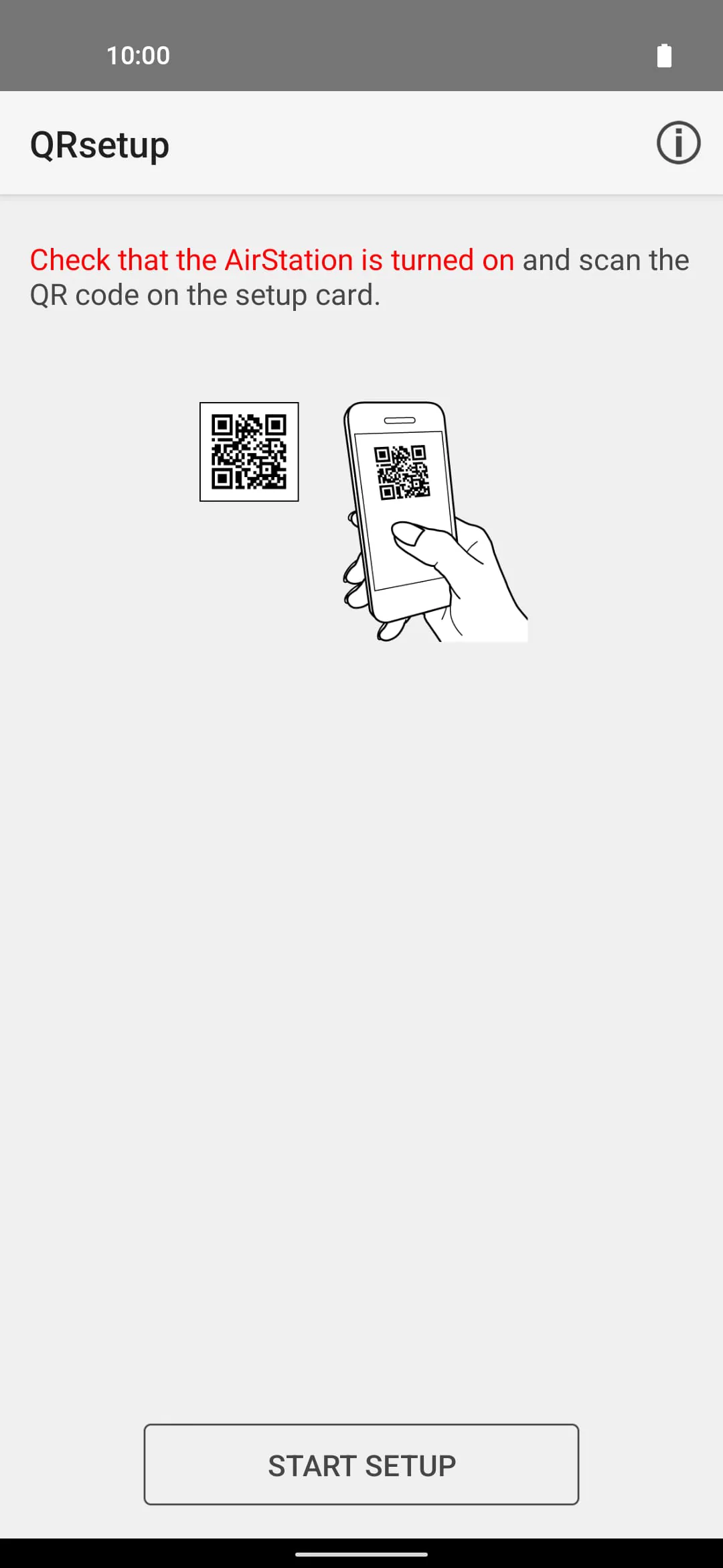 QRsetup