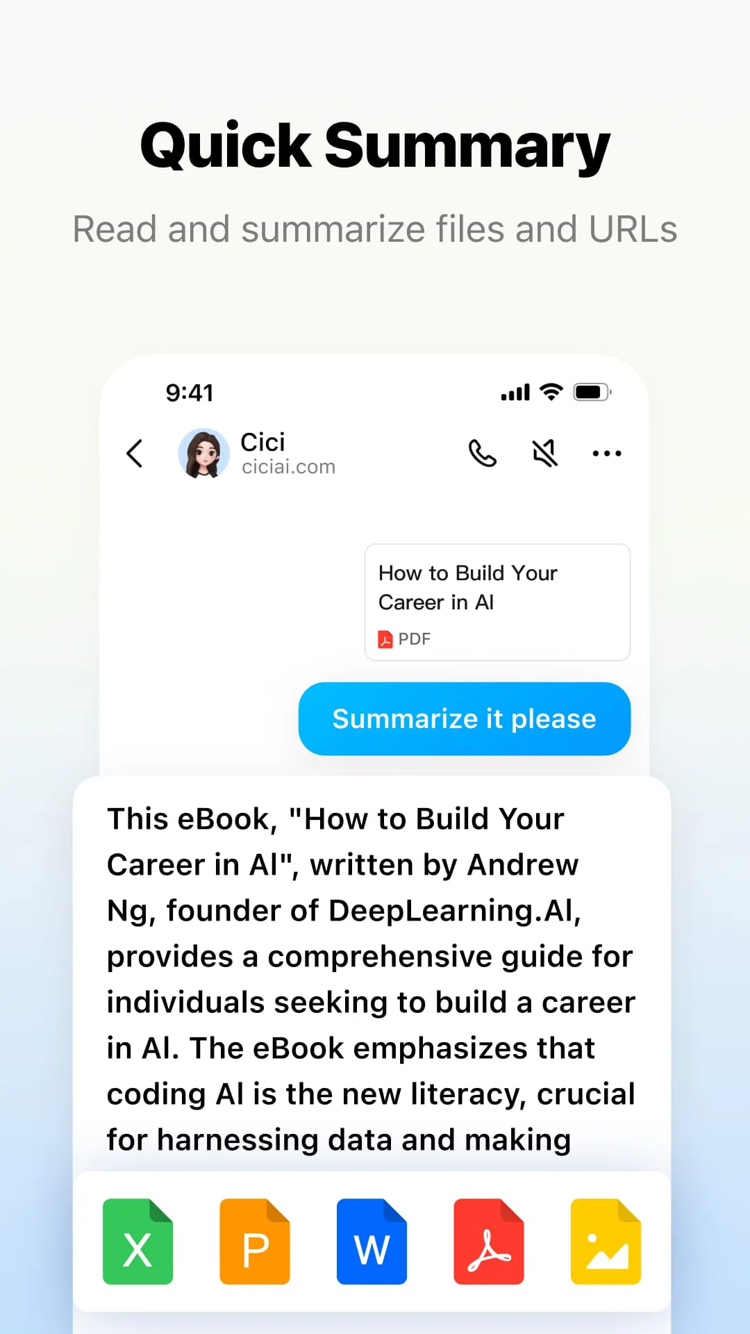 Cici - Your AI assistant