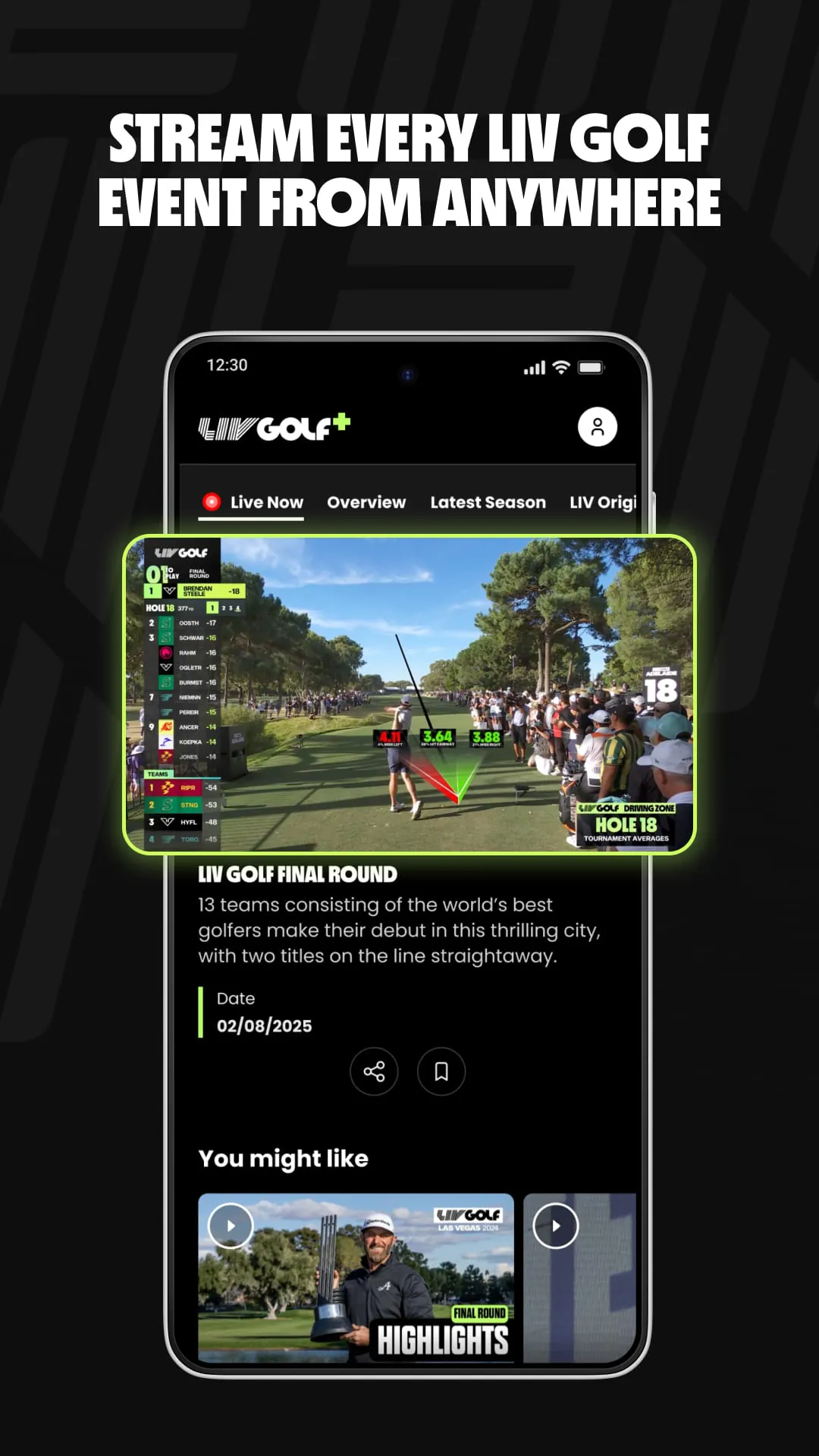 LIV Golf Plus