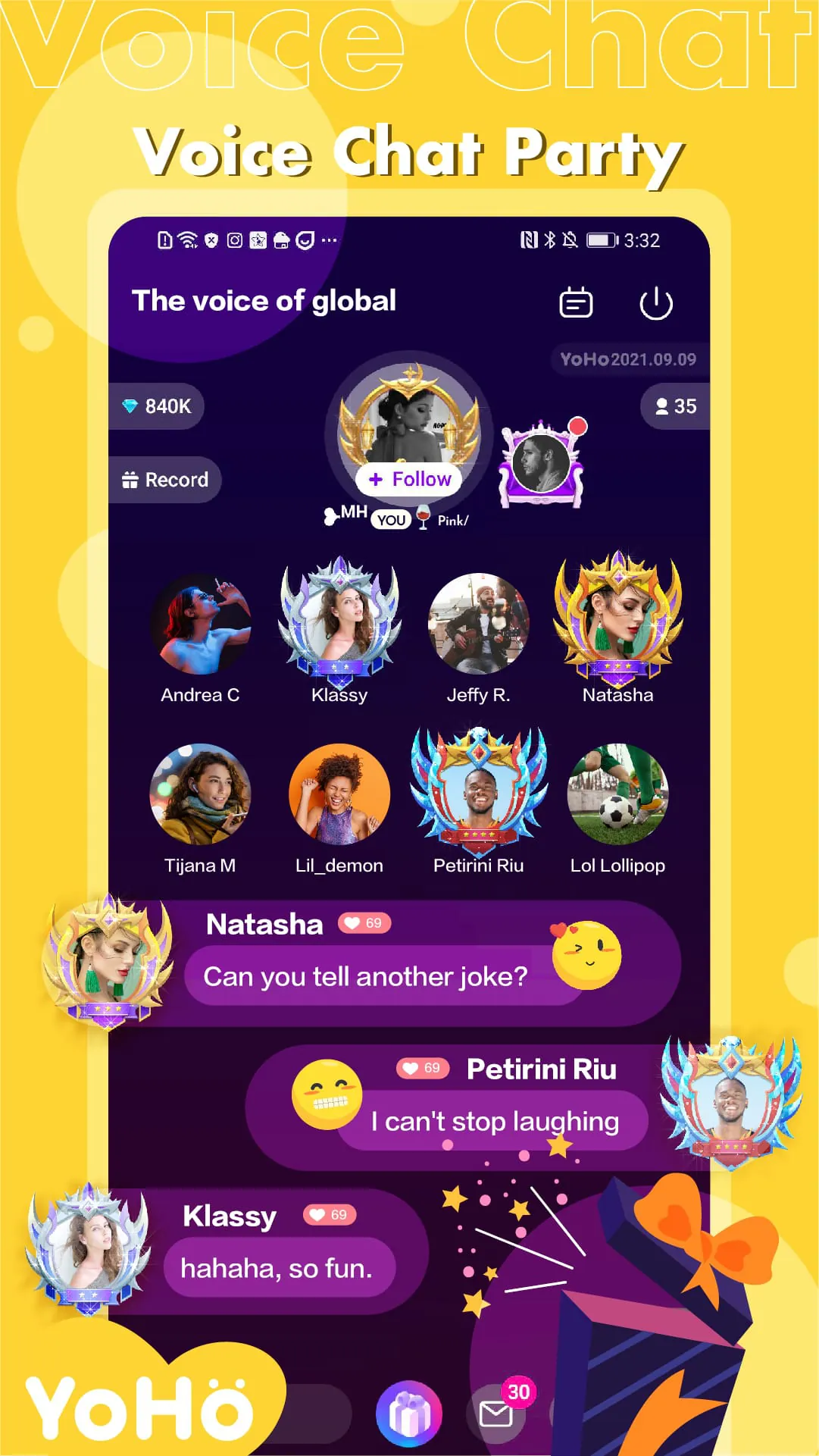 YoHo: Group Voice Chat Room