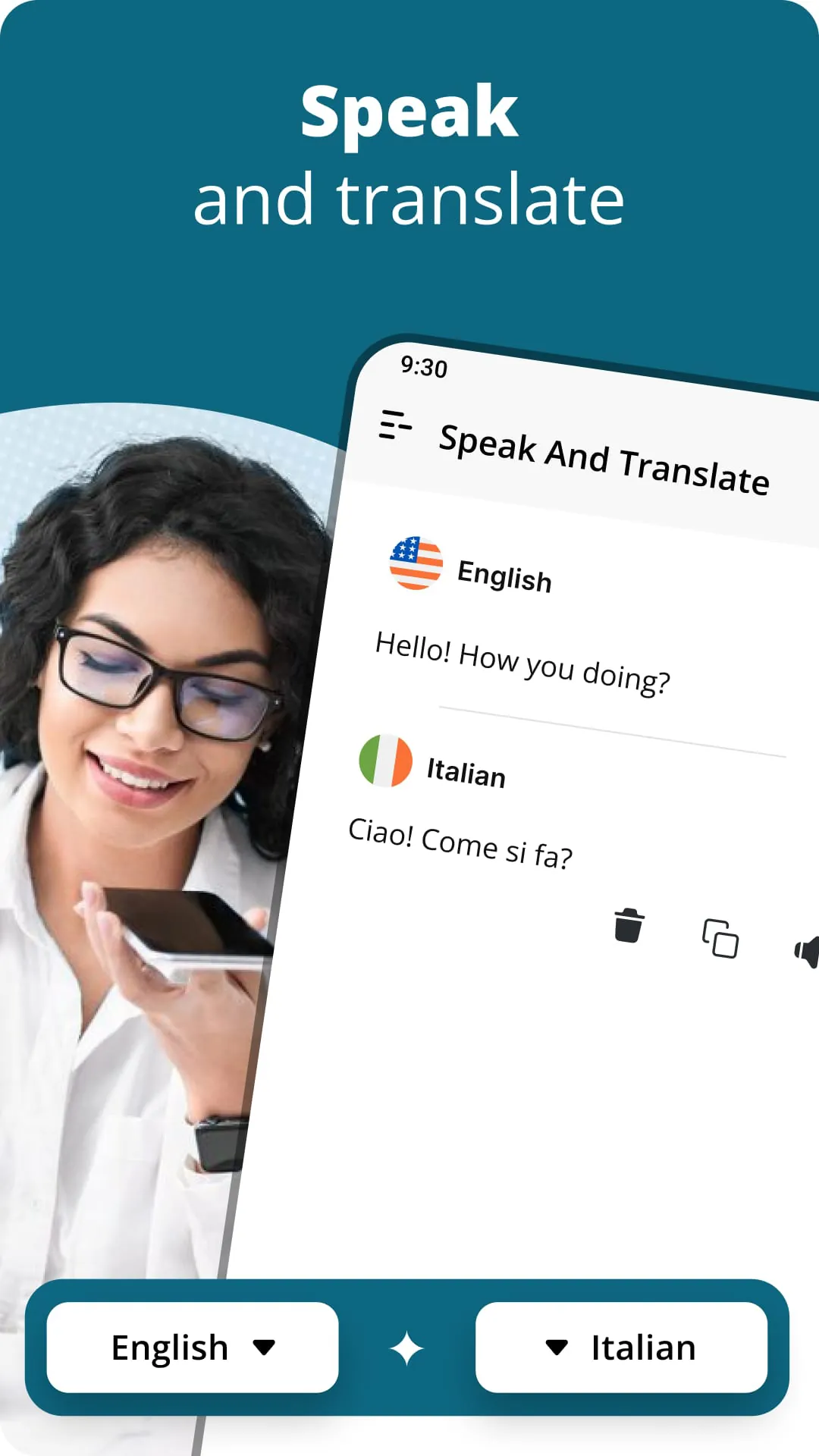 Speak & Translate all Language