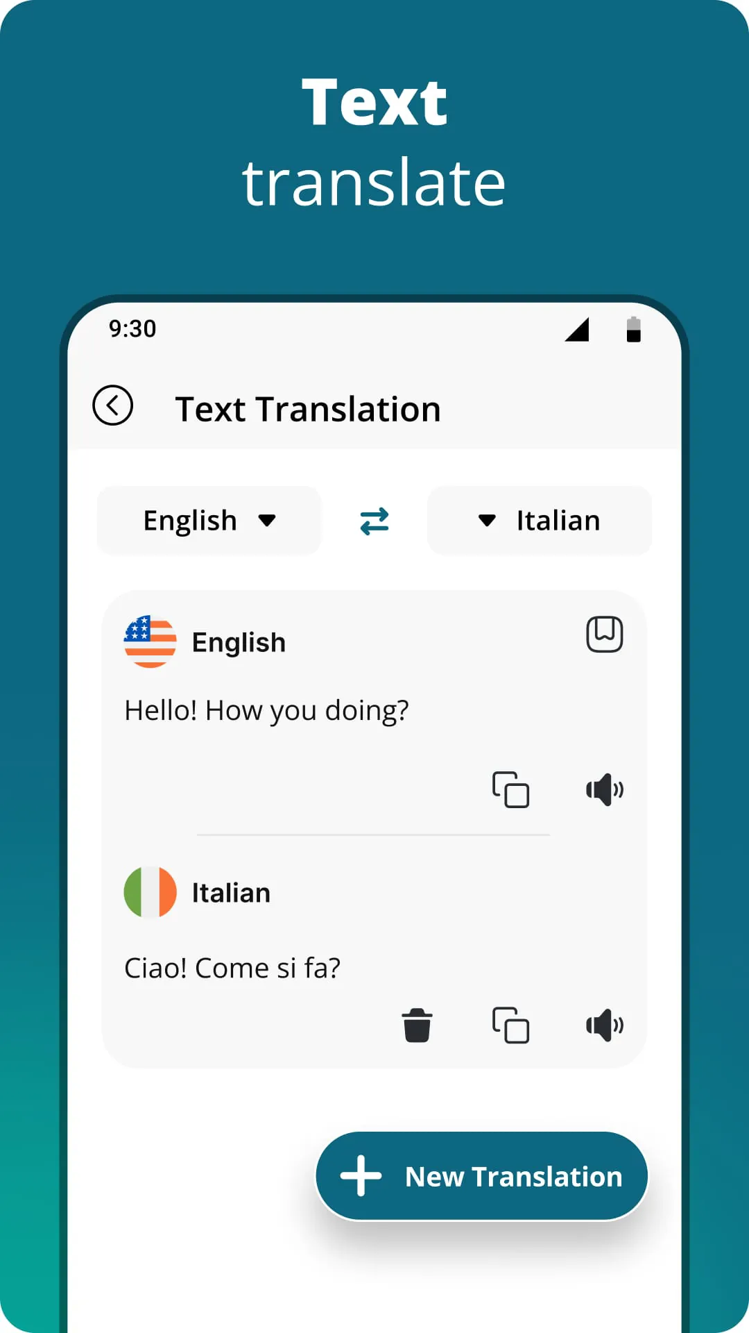 Speak & Translate all Language