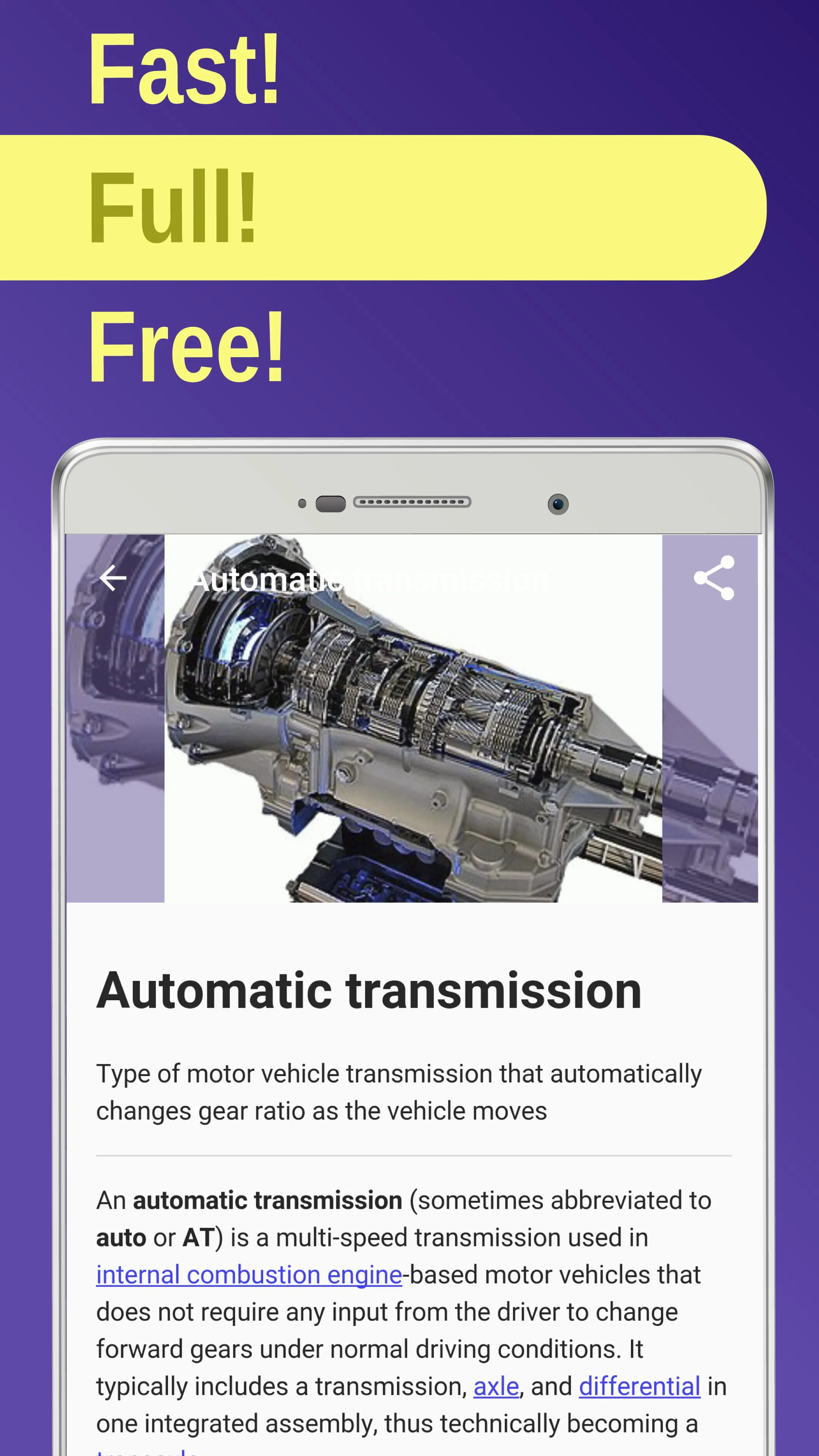 Auto Parts & Engines. Mechanic
