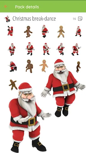 Christmas Stickers WASticker