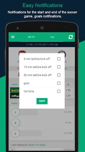 Soccer Live on TV