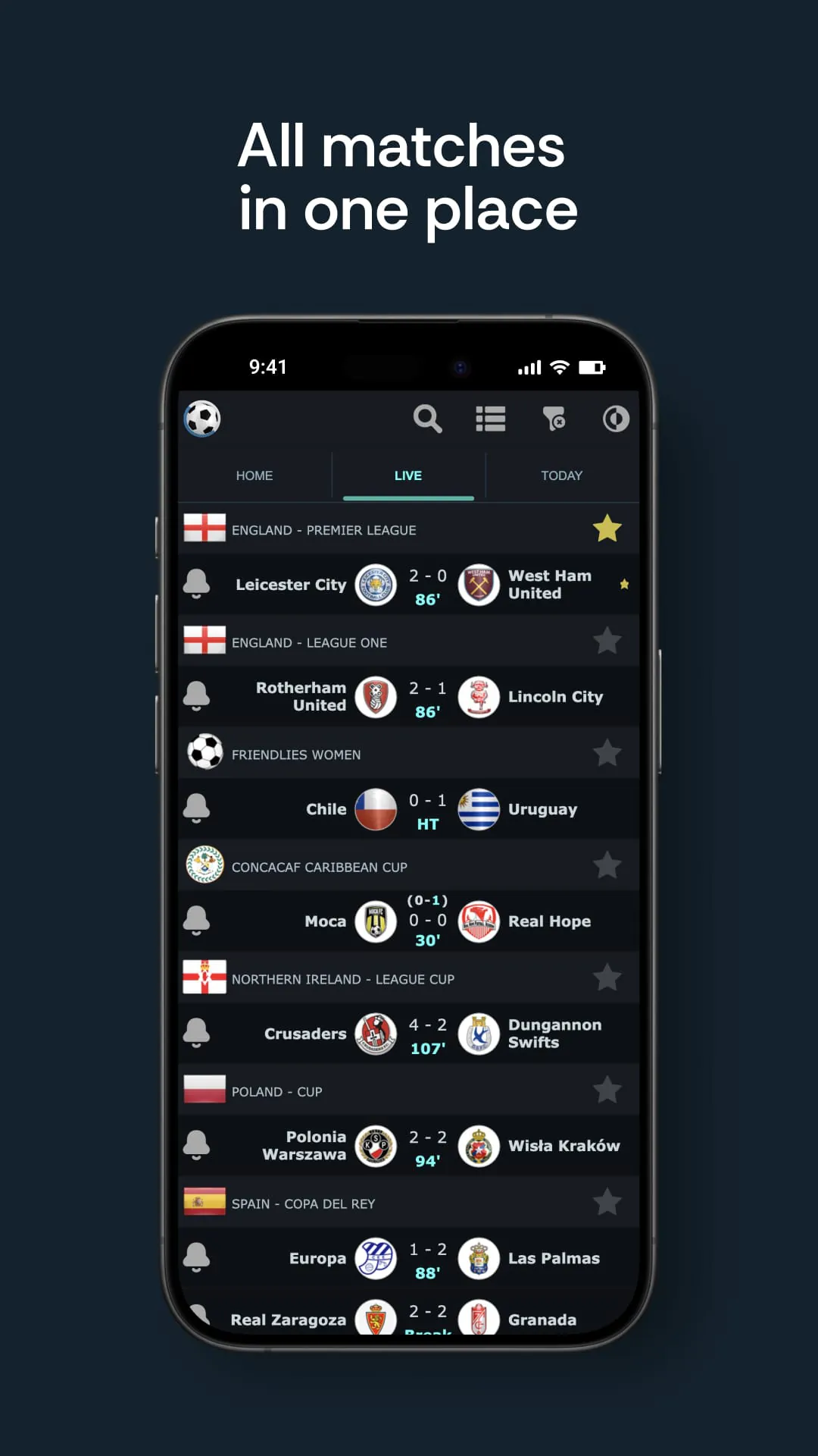 Football Live Scores