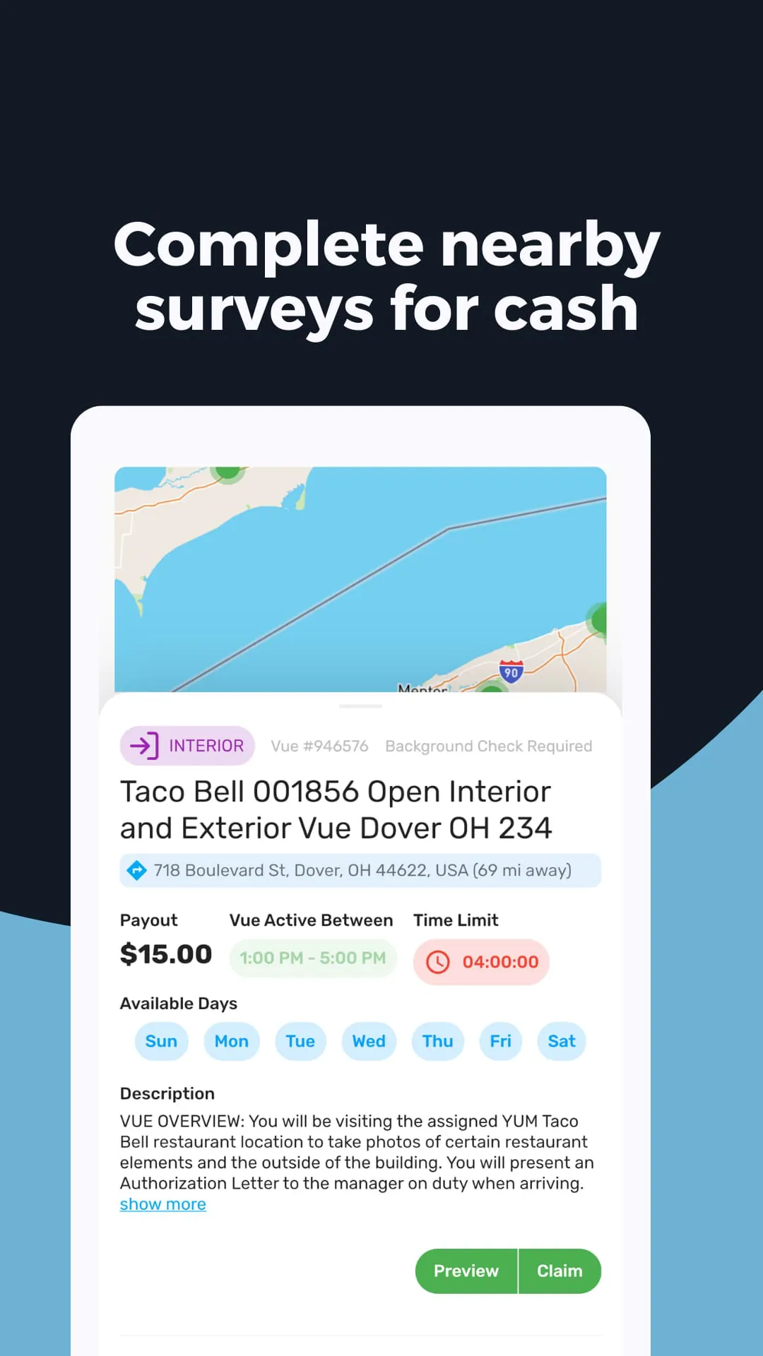 iVueit: Earn Cash For Surveys