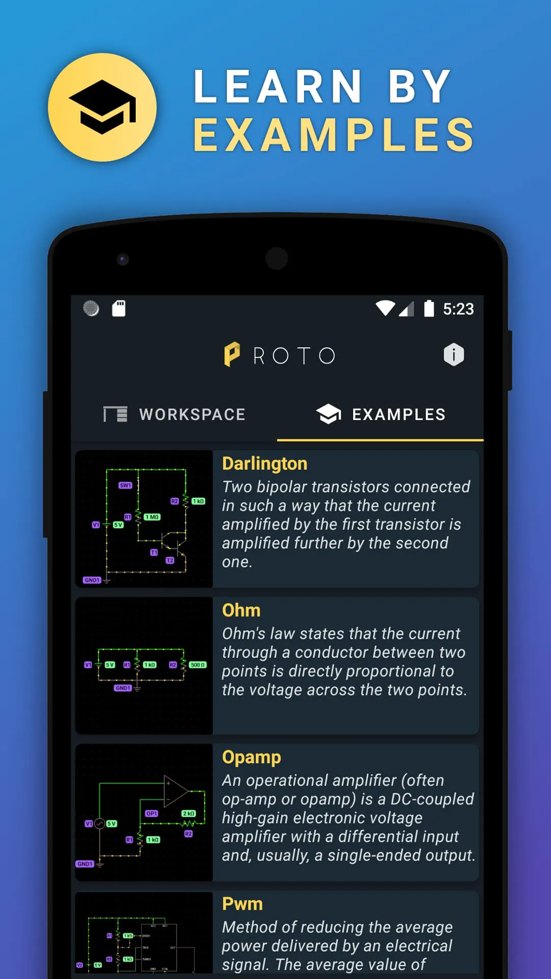 PROTO - circuit simulator