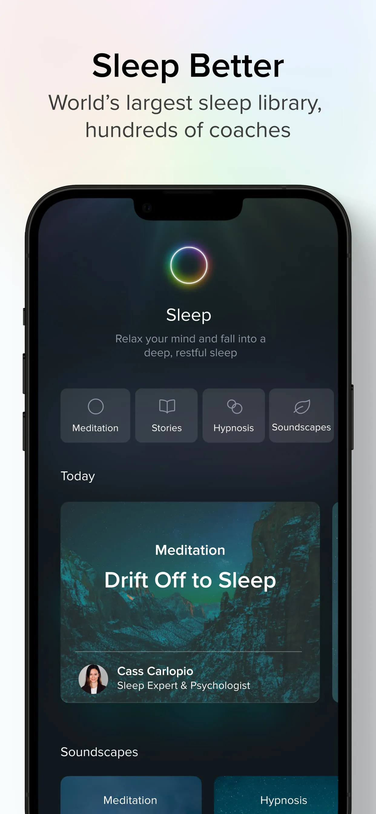 Aura: Meditation & Sleep, CBT