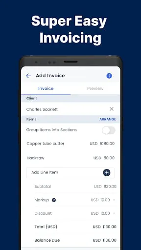 Easy Invoice & Estimates Maker