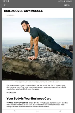 Men's Health Magazine