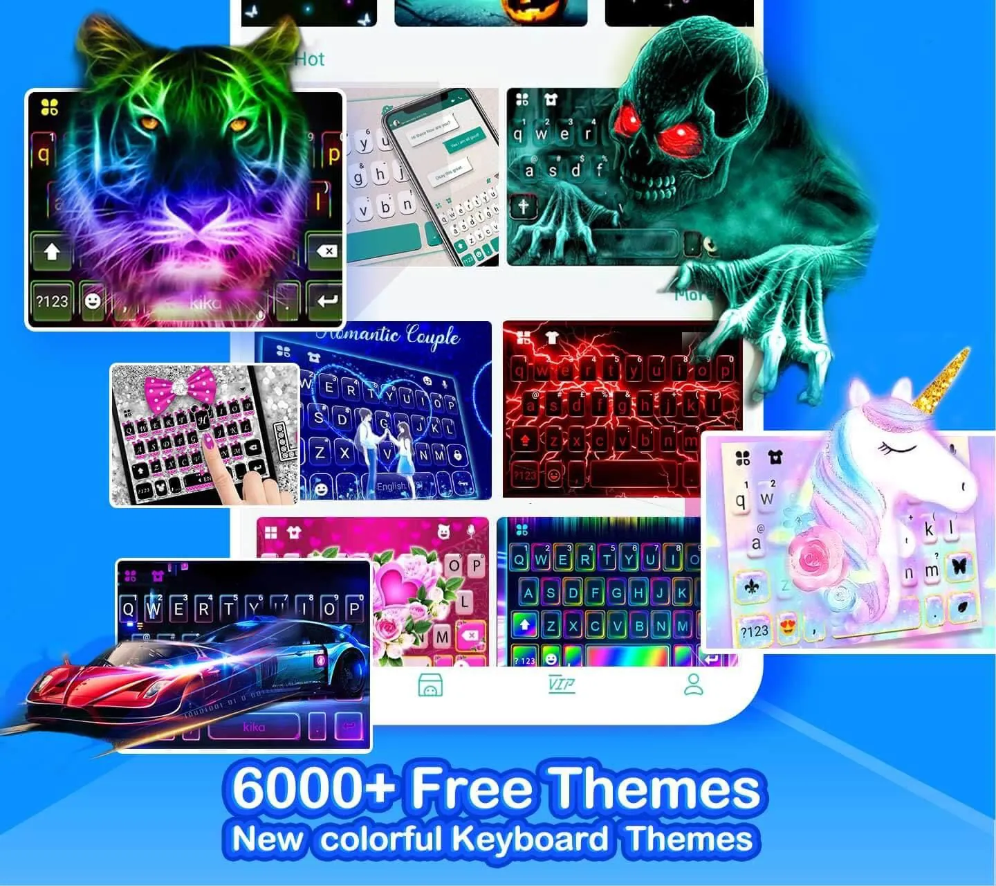 Kika Keyboard-AI Emojis、Themes