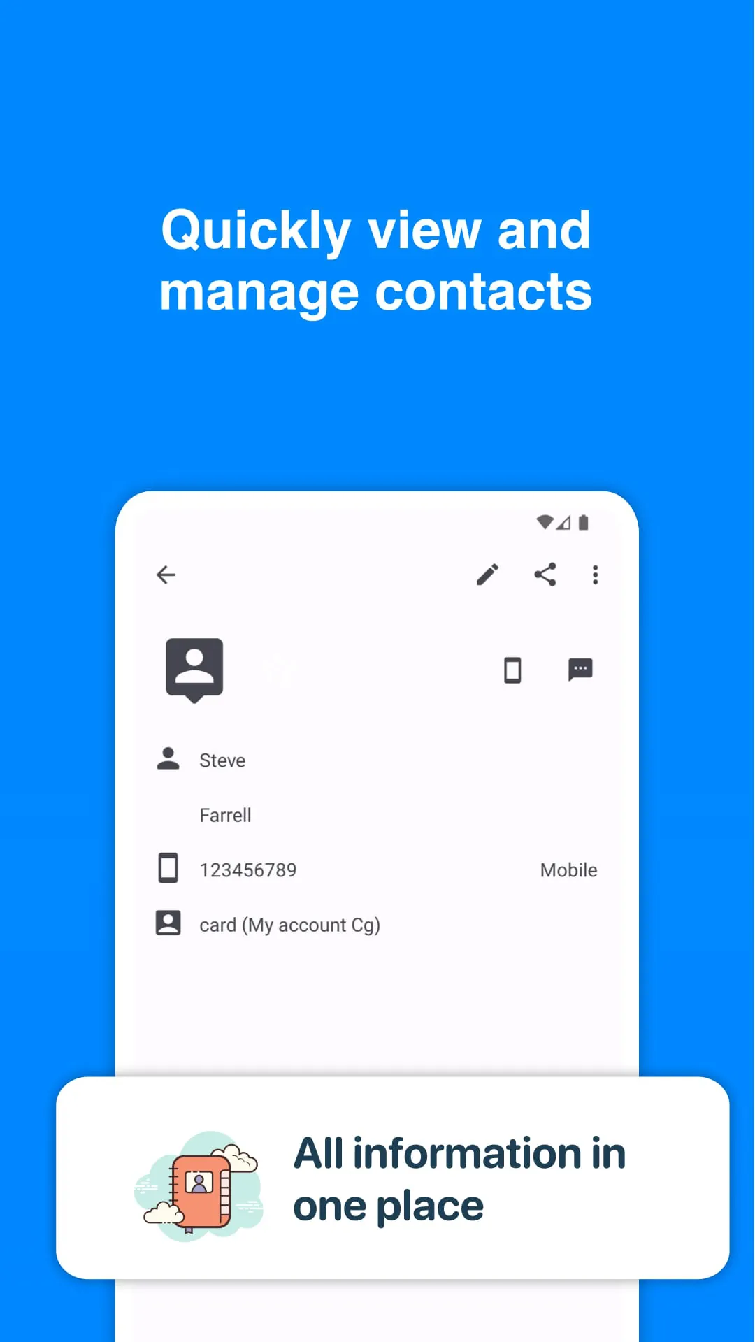 SyncCloud for iContacts