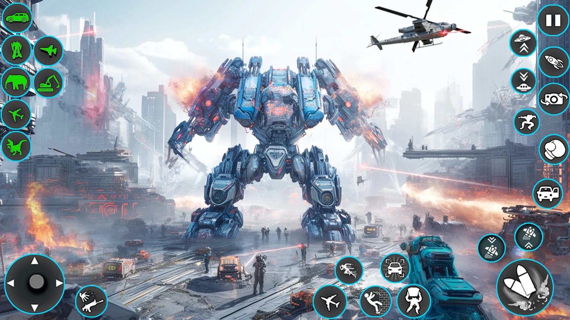Spaceship Robot Transform Game