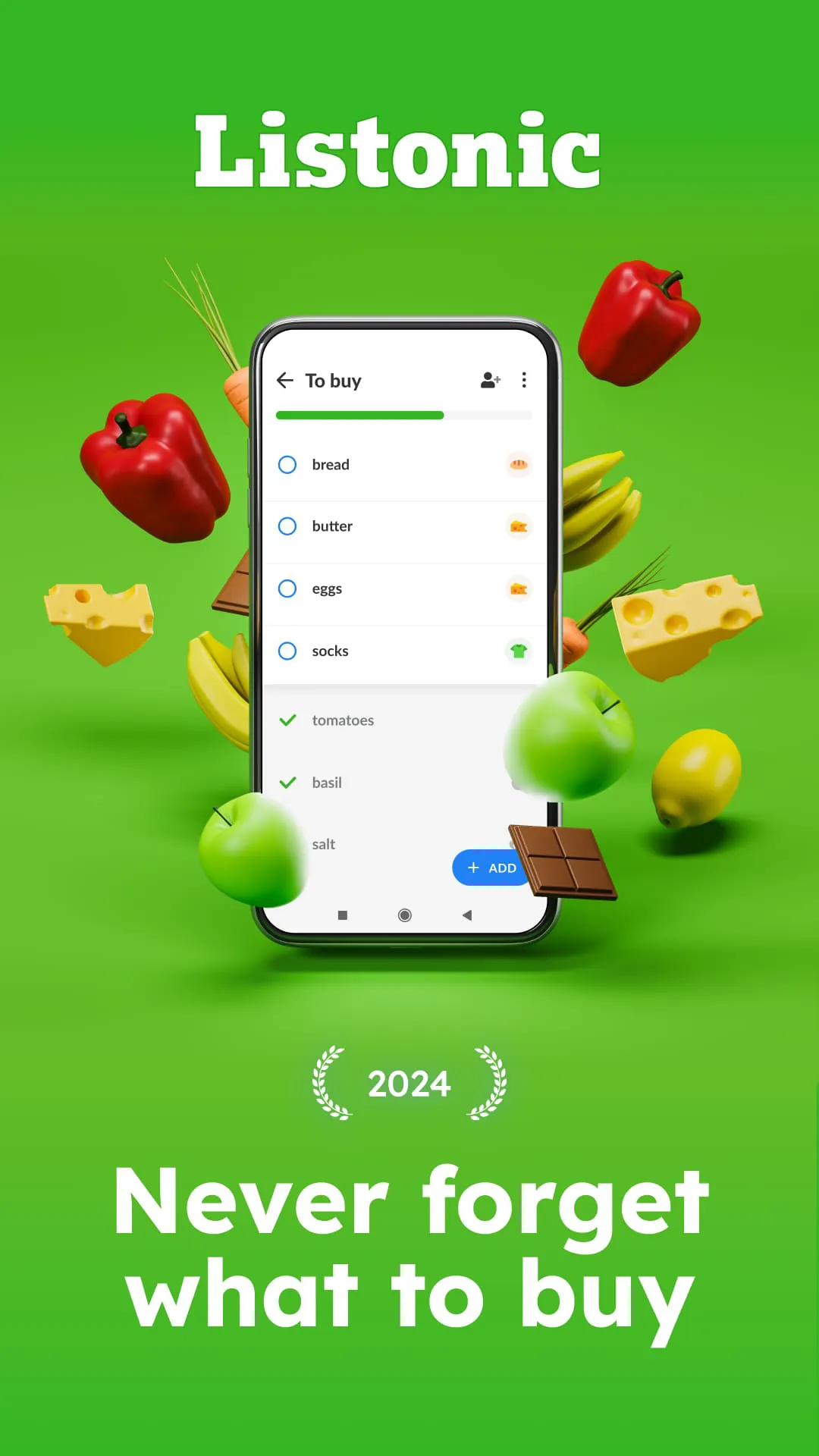 Shopping List - Listonic