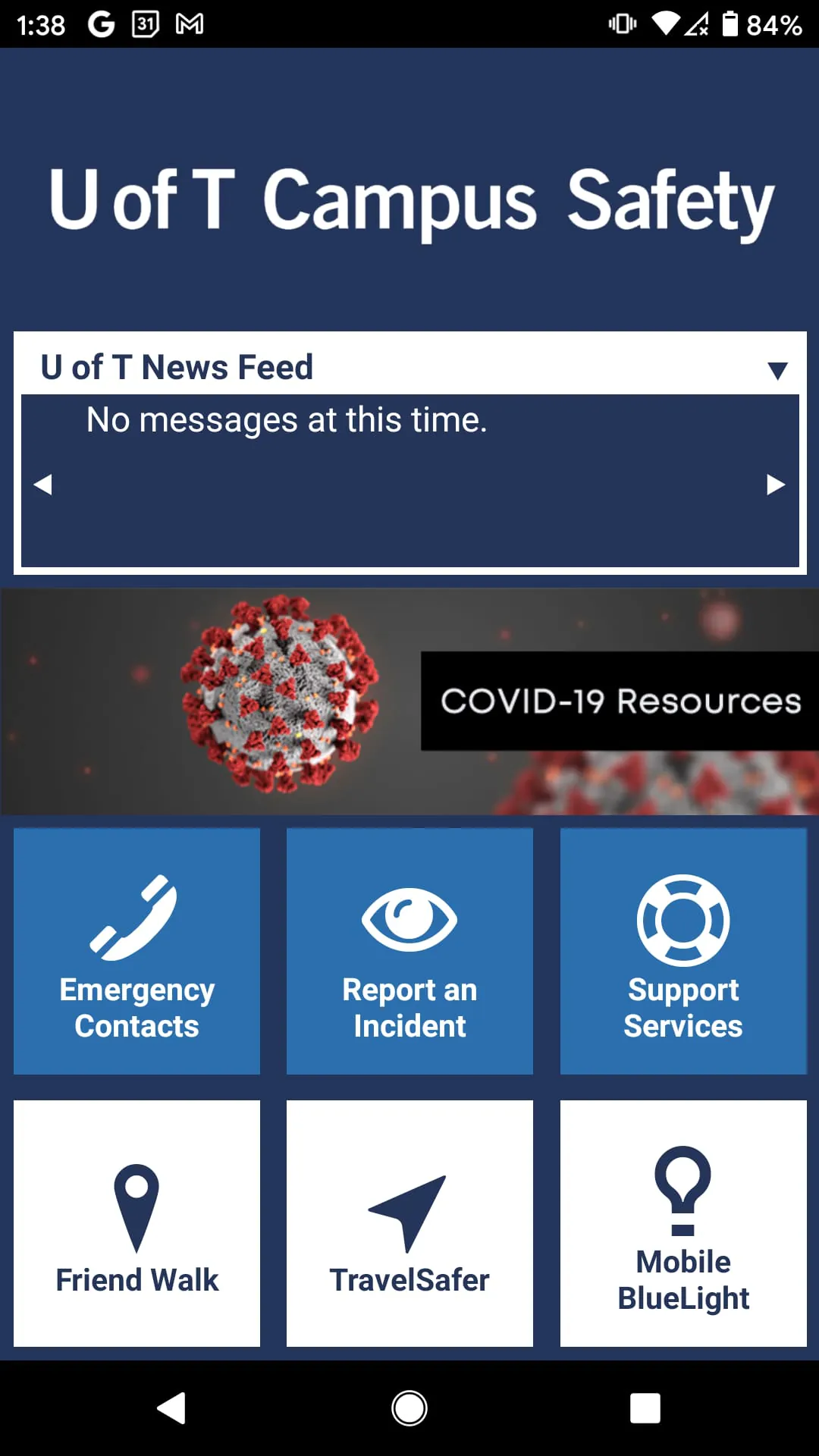 U of T Campus Safety
