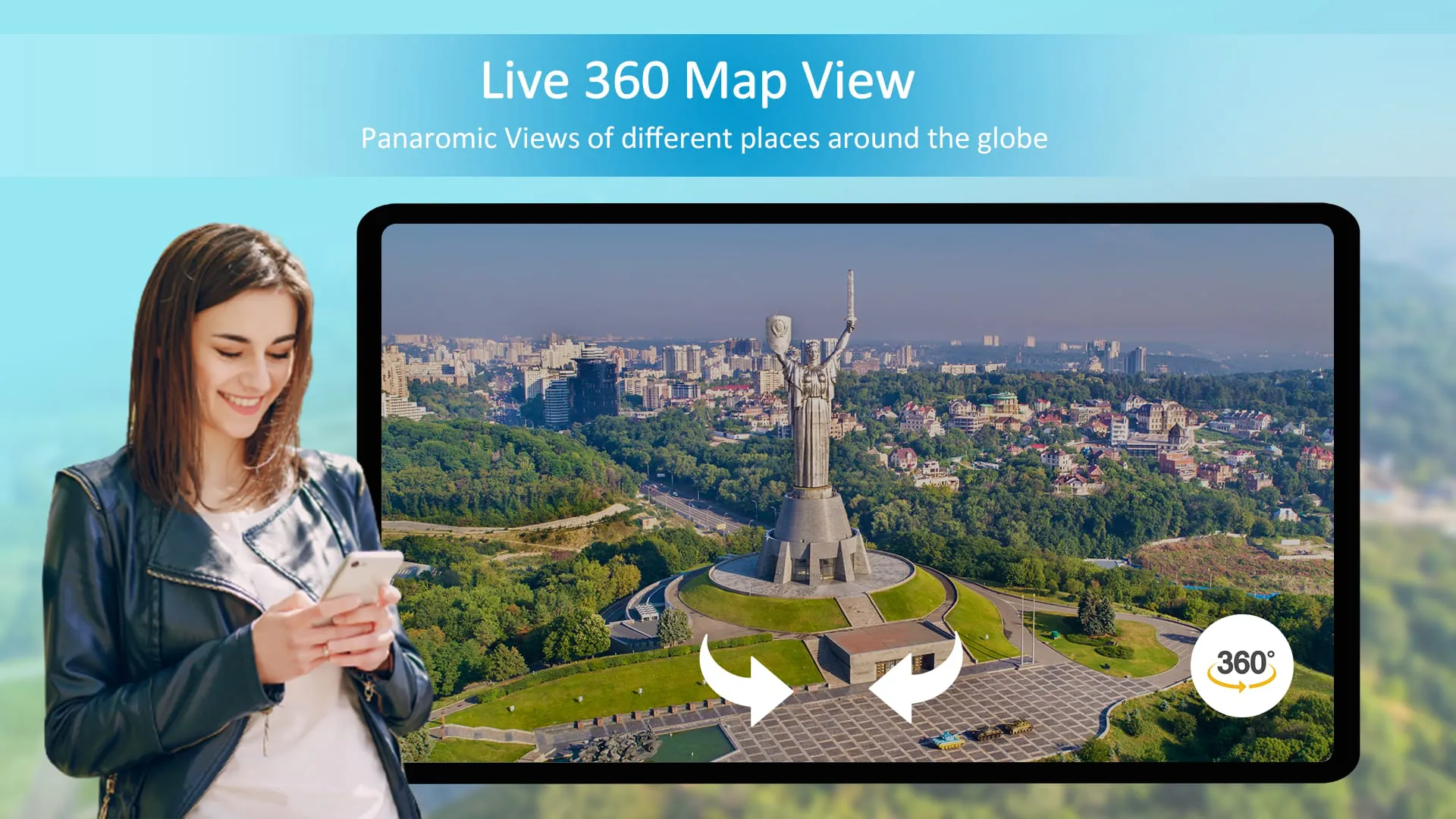 Street View: Satellite Map