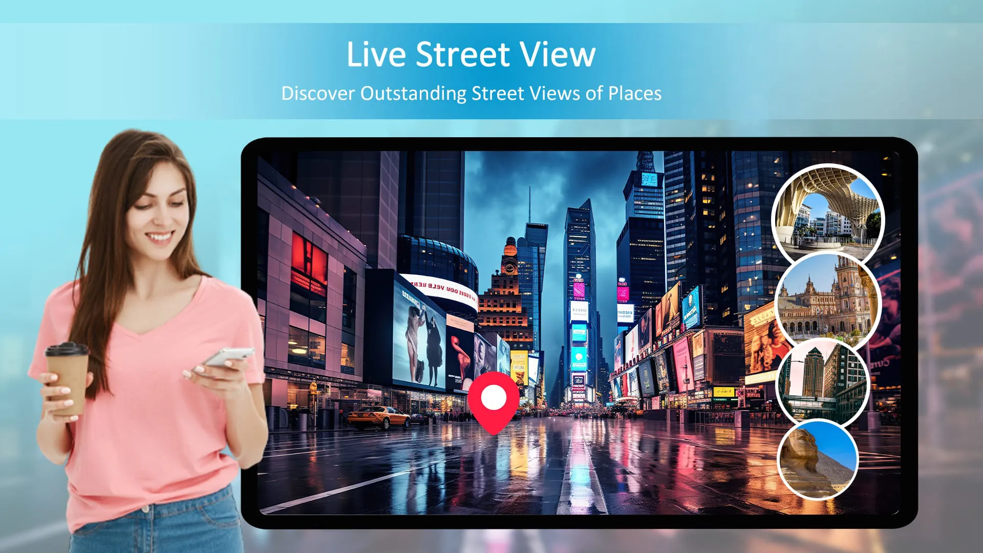 Street View: Satellite Map