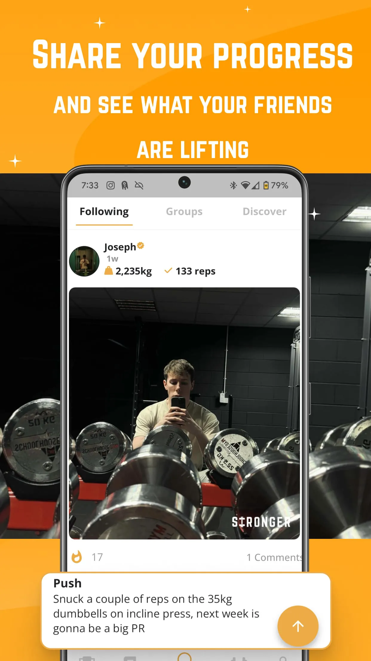Stronger - Workout Gym Tracker