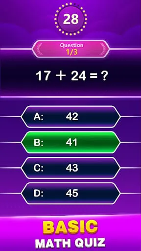 Math Trivia - Quiz Puzzle Game